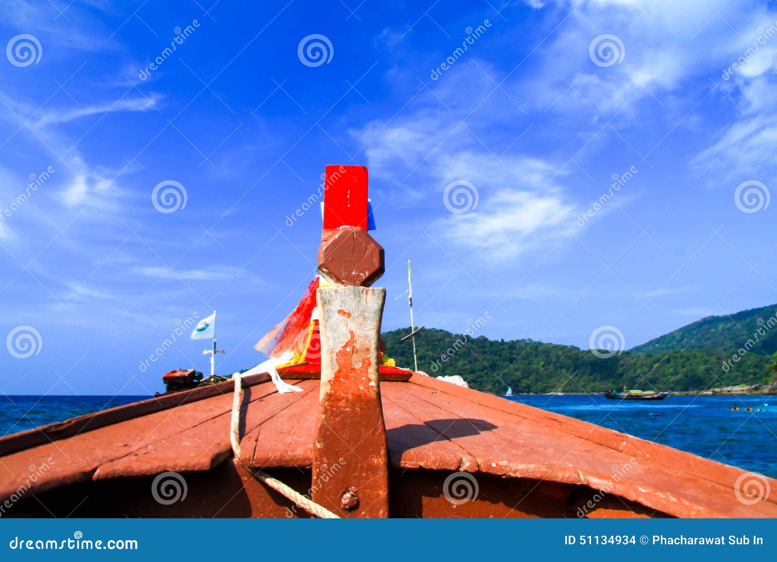 Head of boat stock photo. Image of natural, crystal, relax 51134934