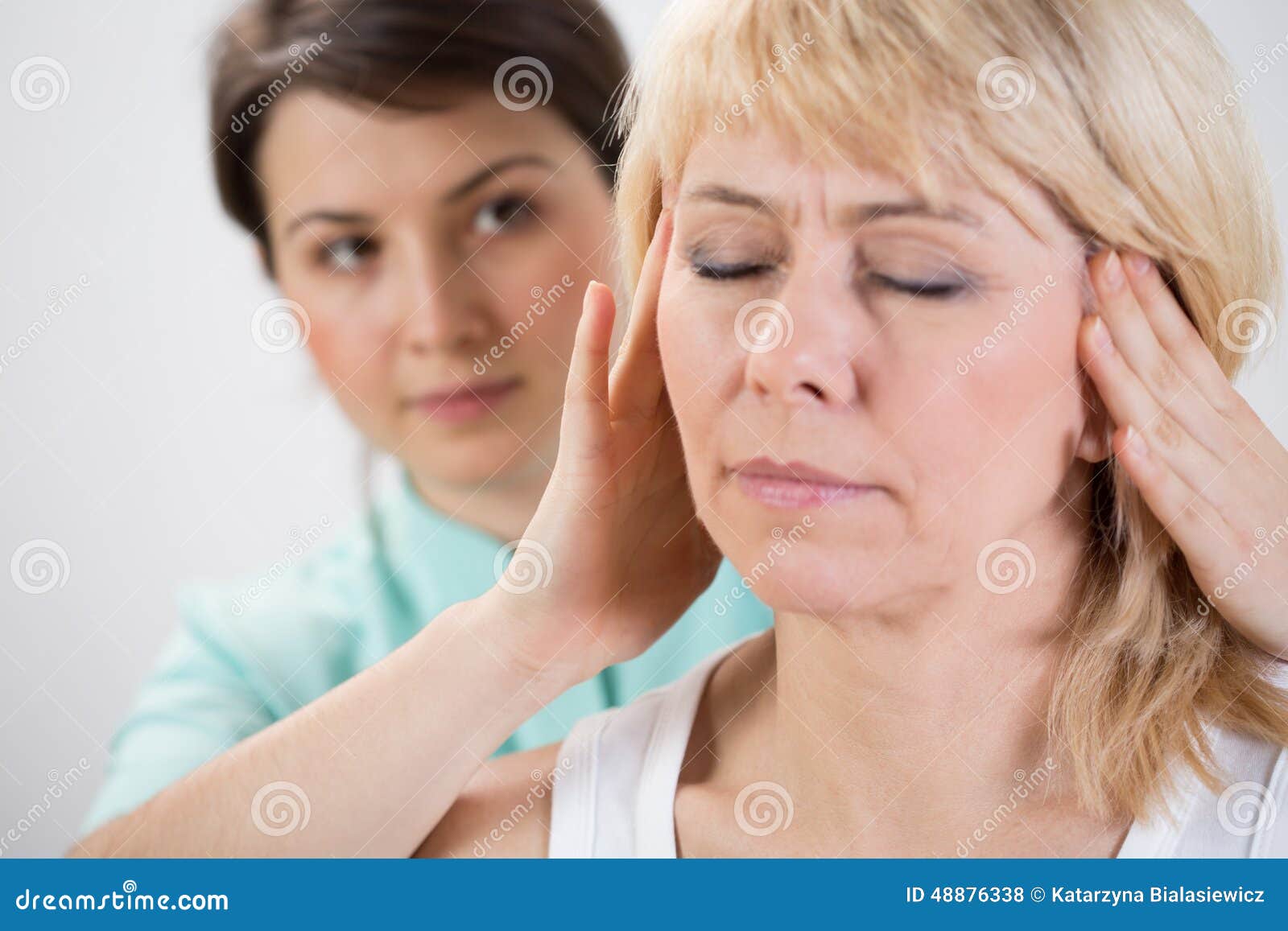 Head exercise stock photo. Image of physiotherapy, heal 48876338