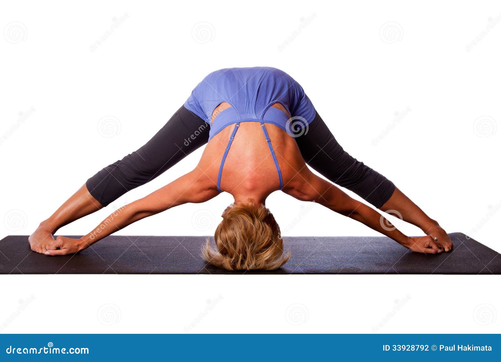 head on floor yoga inversion pose