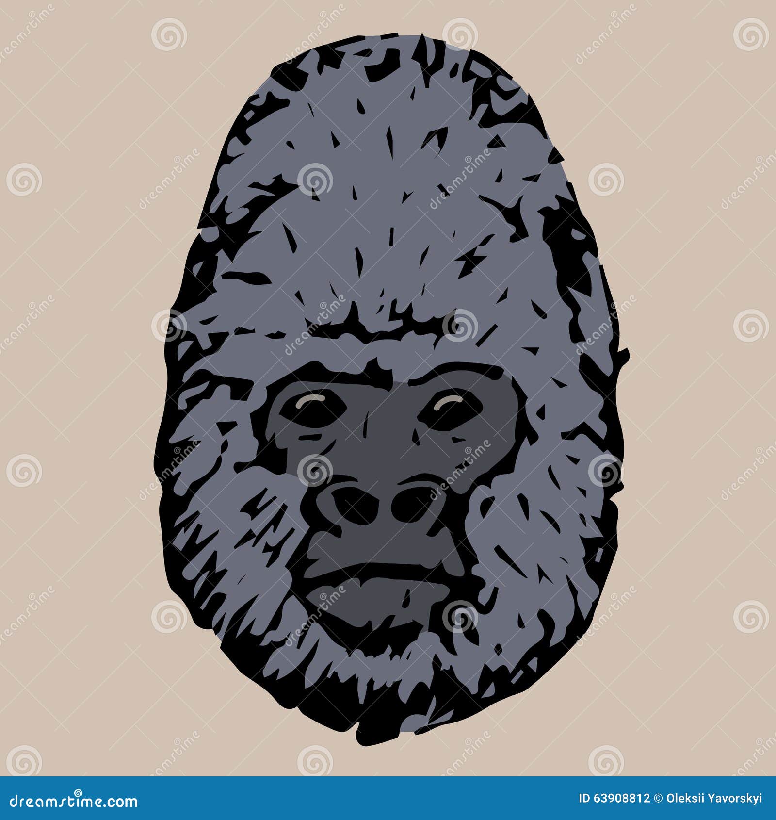 head gorila