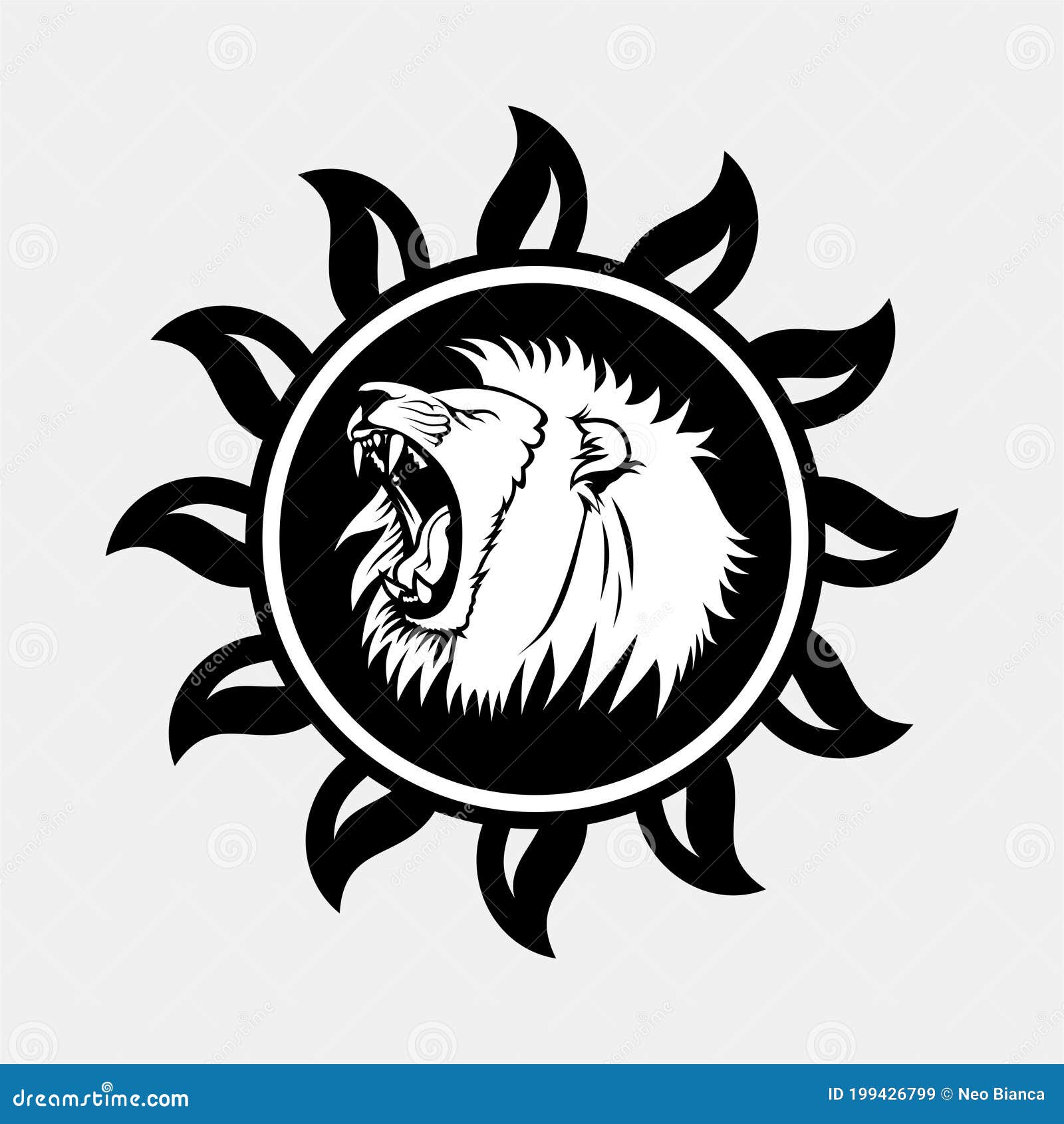 Head Lion with Sun Illustration Vector Stock Vector - Illustration of royal, face: 199426799 Head Lion with Sun Illustration Vector Stock Vector - Illustration of royal, face: 199426799