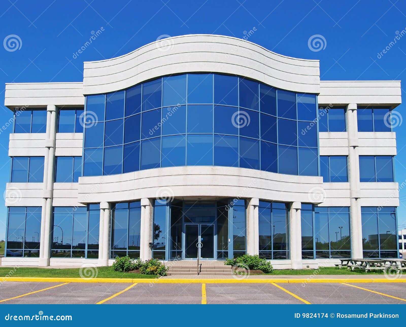 Head Office stock photo. Image of industrial, office, clinic - 9824174