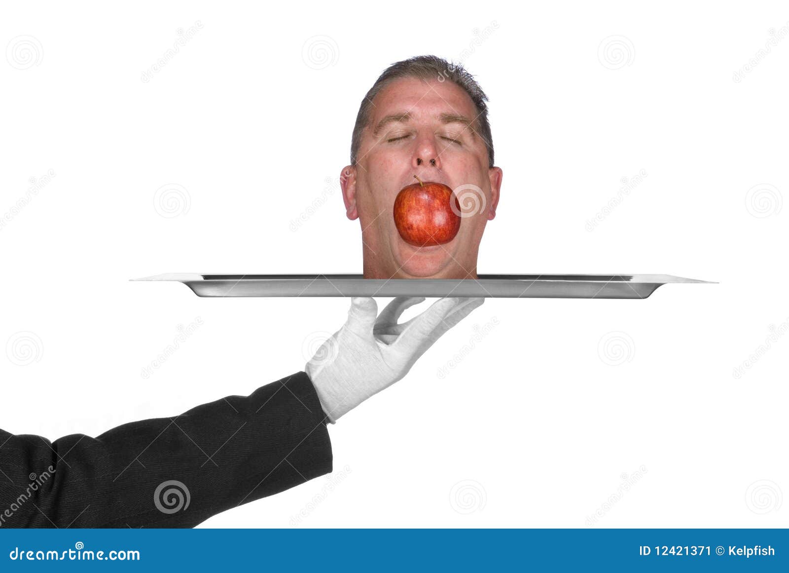 Head On A Platter Stock Image - Image: 12421371 Head On A Platter Stock Image - Image: 12421371