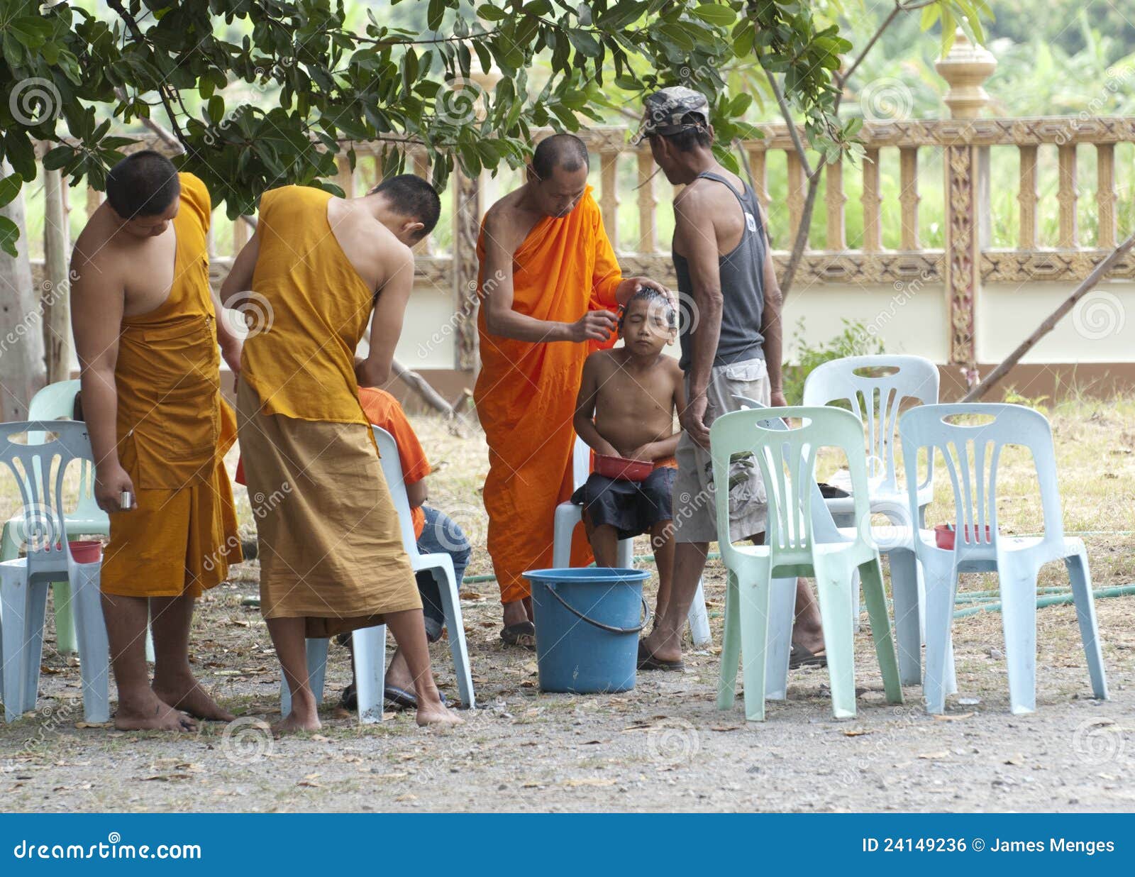 Head Shaving ceremony editorial photo. Image of boys 24149236