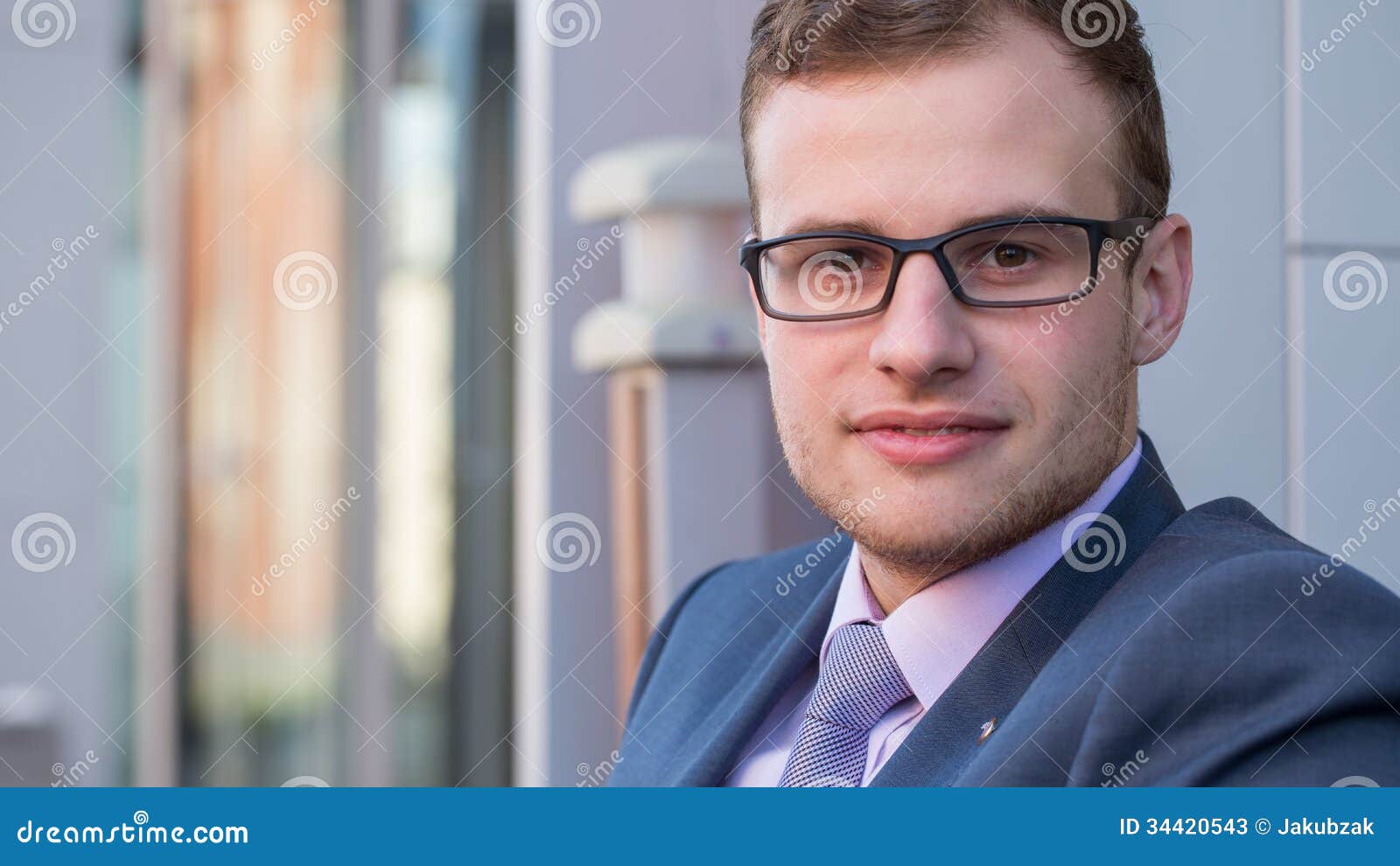 A Head And Shoulders Shot Of A 25  Year  Old  Business Man  In 