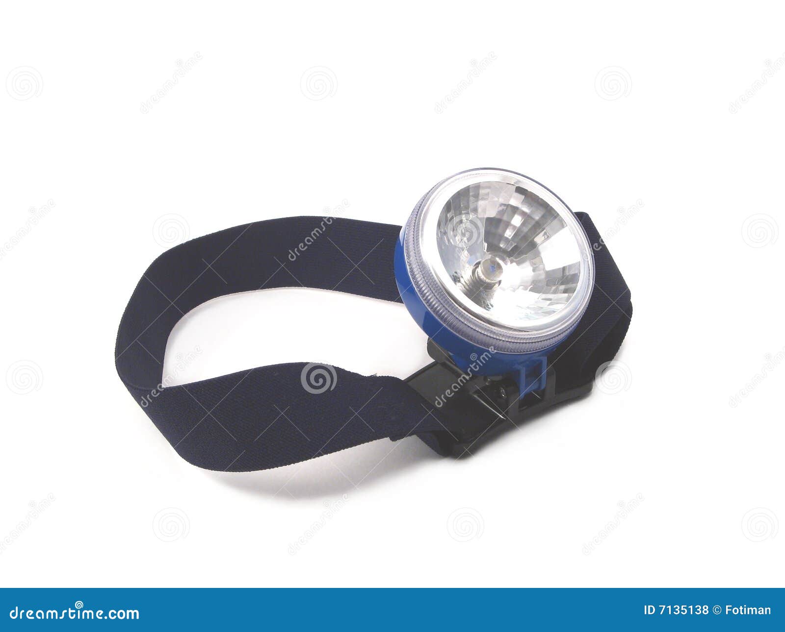 Headband is flashlight stock photo. Image of walk, hike 7135138