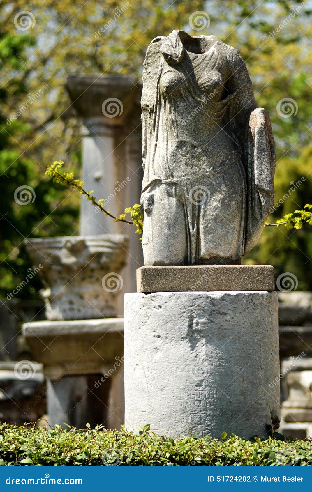 Headless woman statue stock photo. Image of architecture 51724202