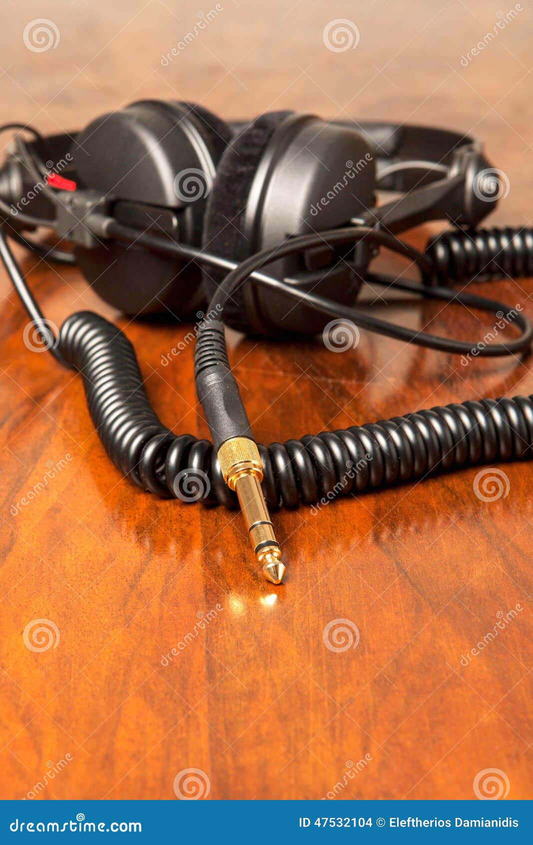 Headphone Plug Adapter stock photo. Image of hear, entertainment 47532104