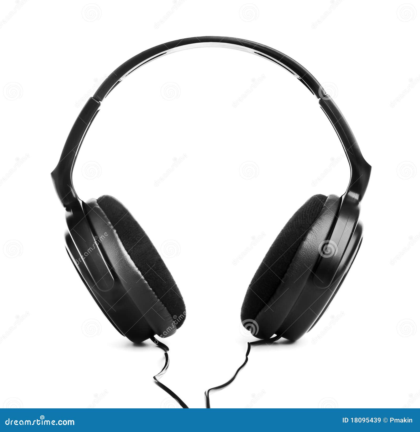 Headphones stock image. Image of single, close, accessory - 18095439