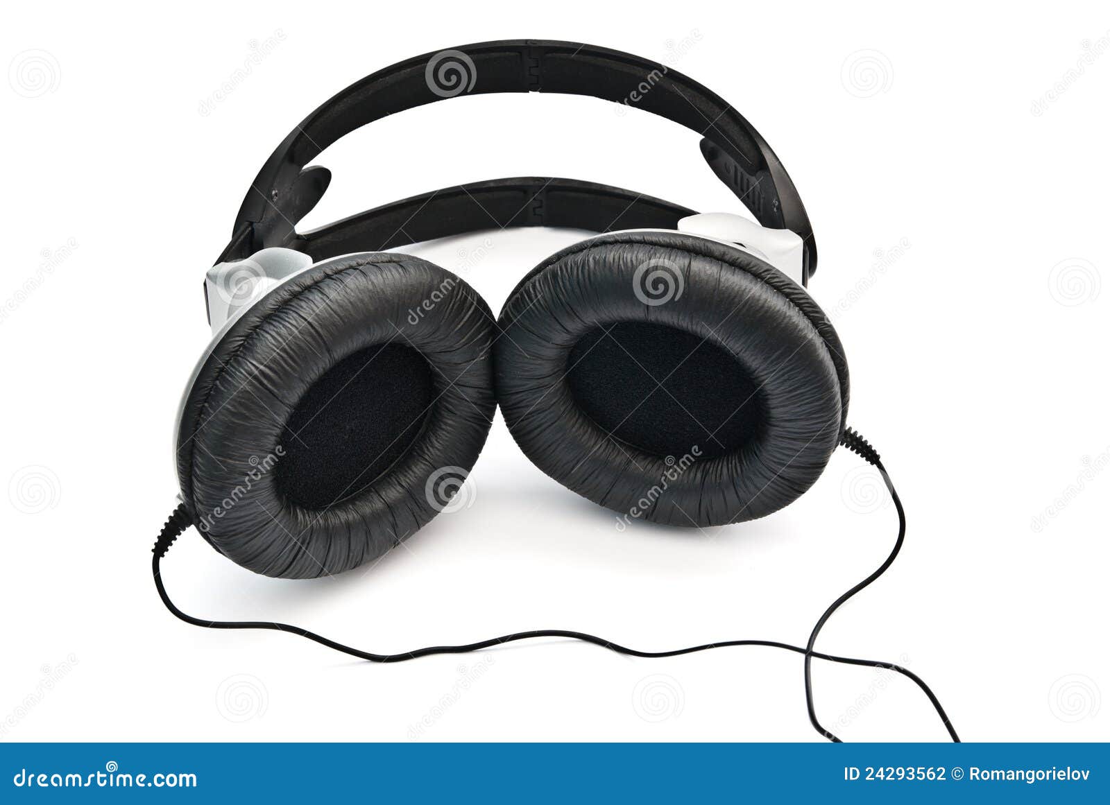 Headphones stock photo. Image of music, stereo, professional - 24293562