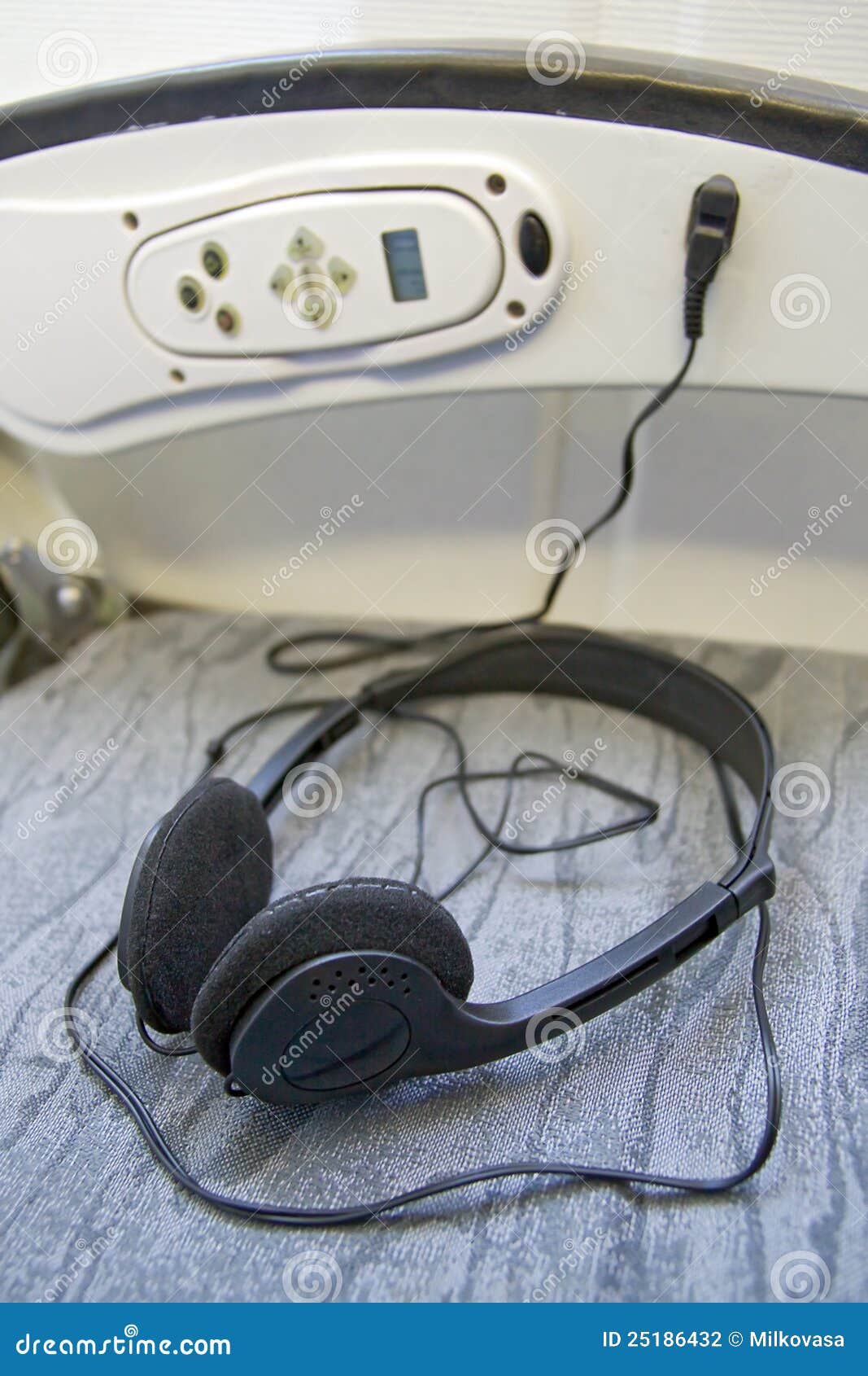 Headphones stock photo. Image of airport, headset, tourist 25186432