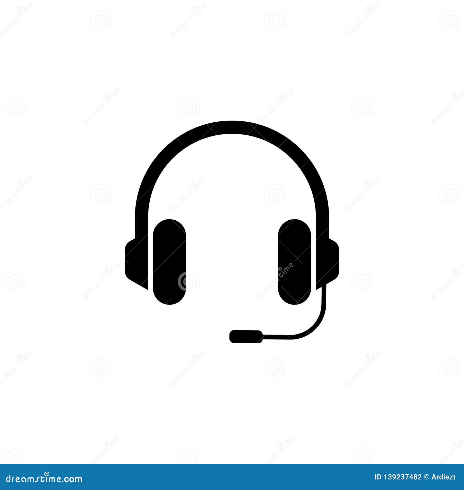 Headphones Icon Vector Illustration Headphones Symbol Stock Vector Illustration Of Stream Flat Headphones Icon Vector Illustration Headphones Symbol Stock Vector Illustration Of Stream Flat