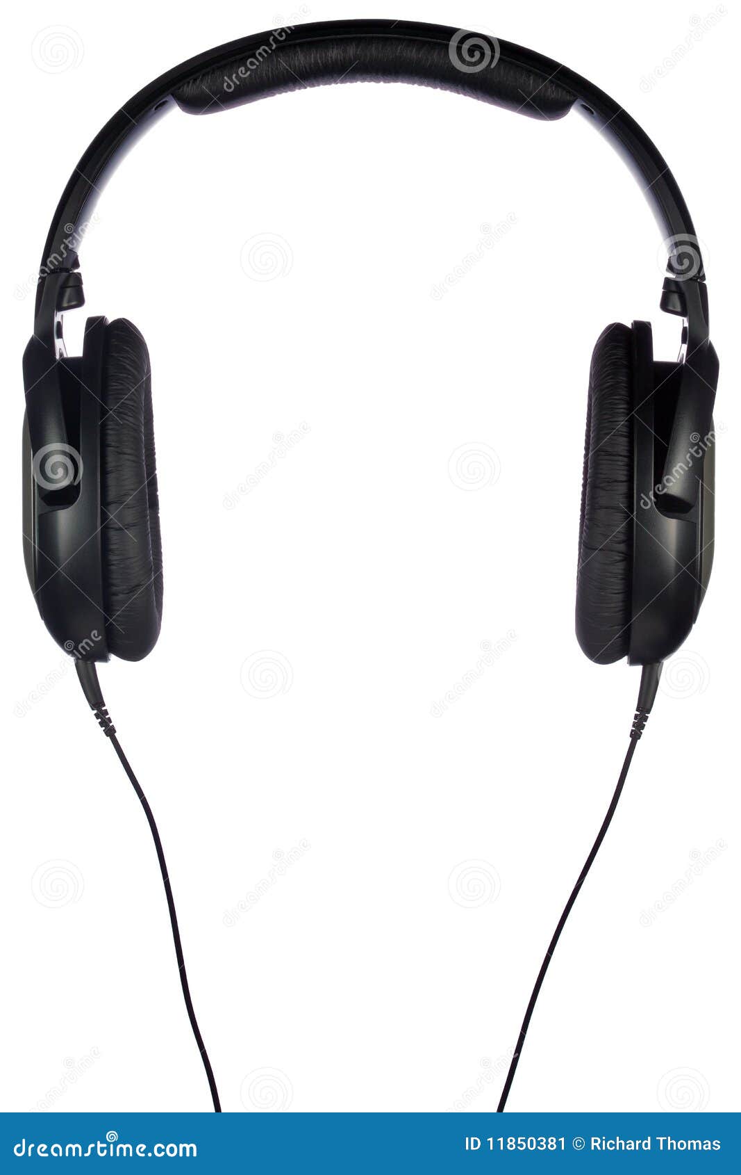 headphones  on white