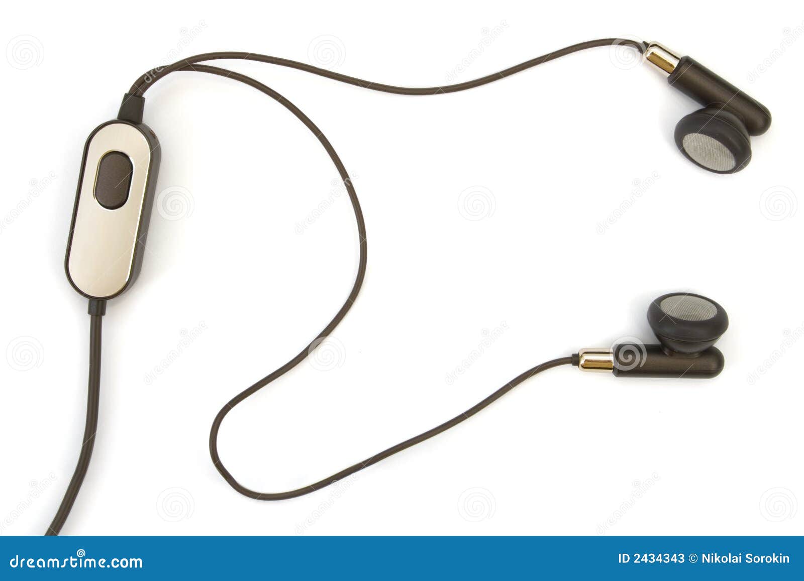 Headset (hands free) stock image. Image of communication 2434343