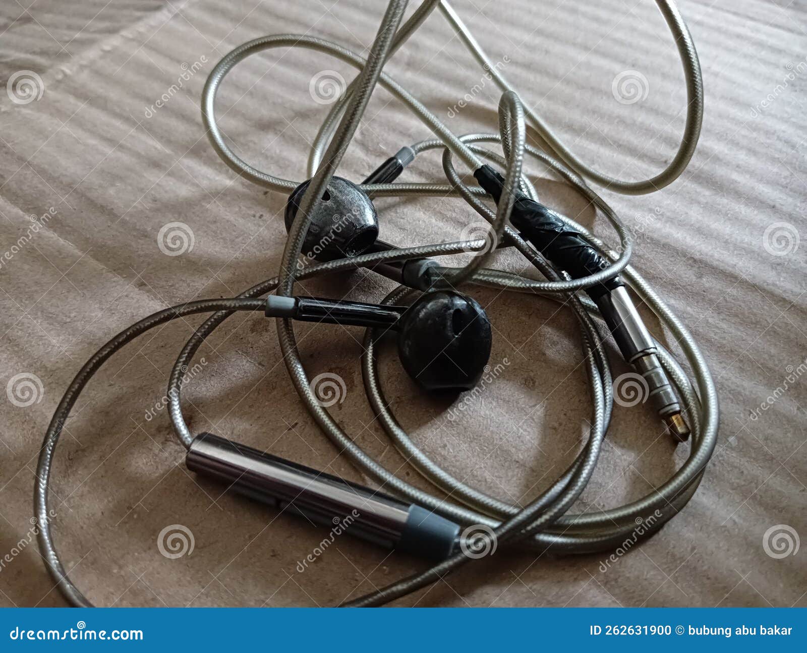 The Headset that Was Starting To Break Down Was Wrapped in Duct Tape