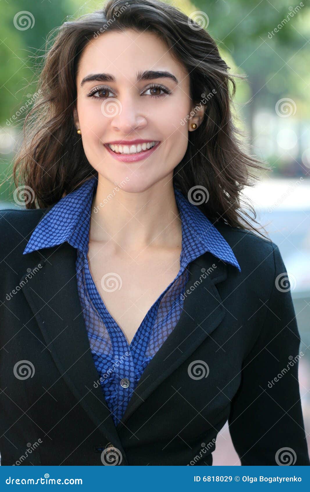 Headshot Of A Business, Corproate Woman Royalty Free Stock 