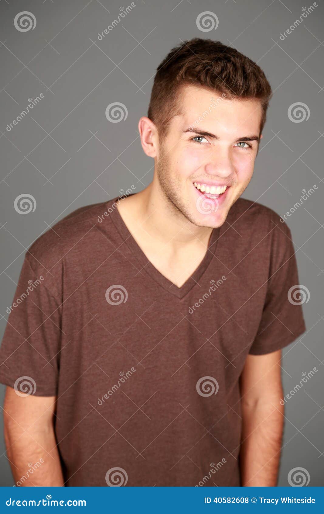 Headshot Of Smiling Older