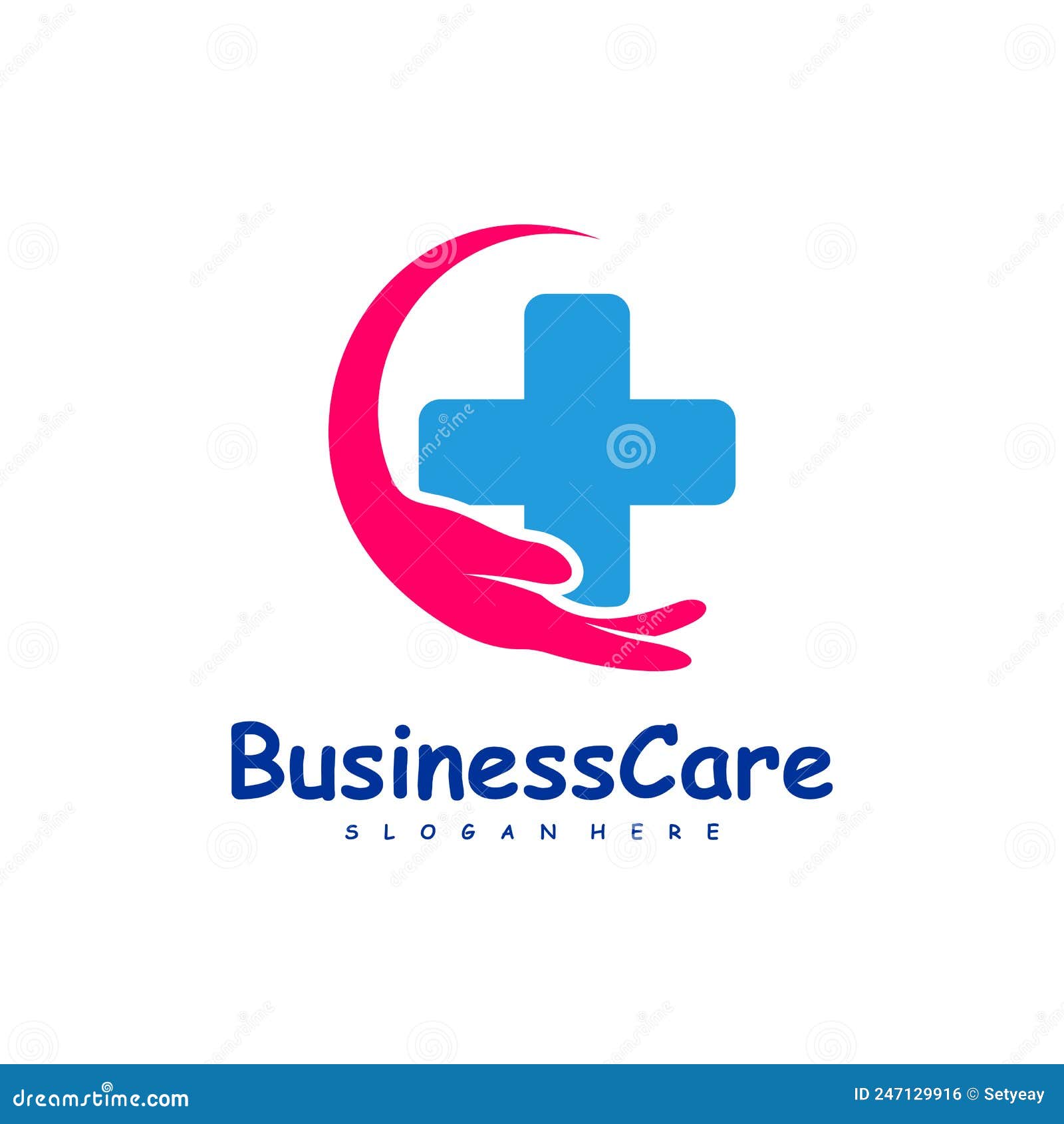 Health Care Logo Design Vector. Icon Symbol Stock Illustration