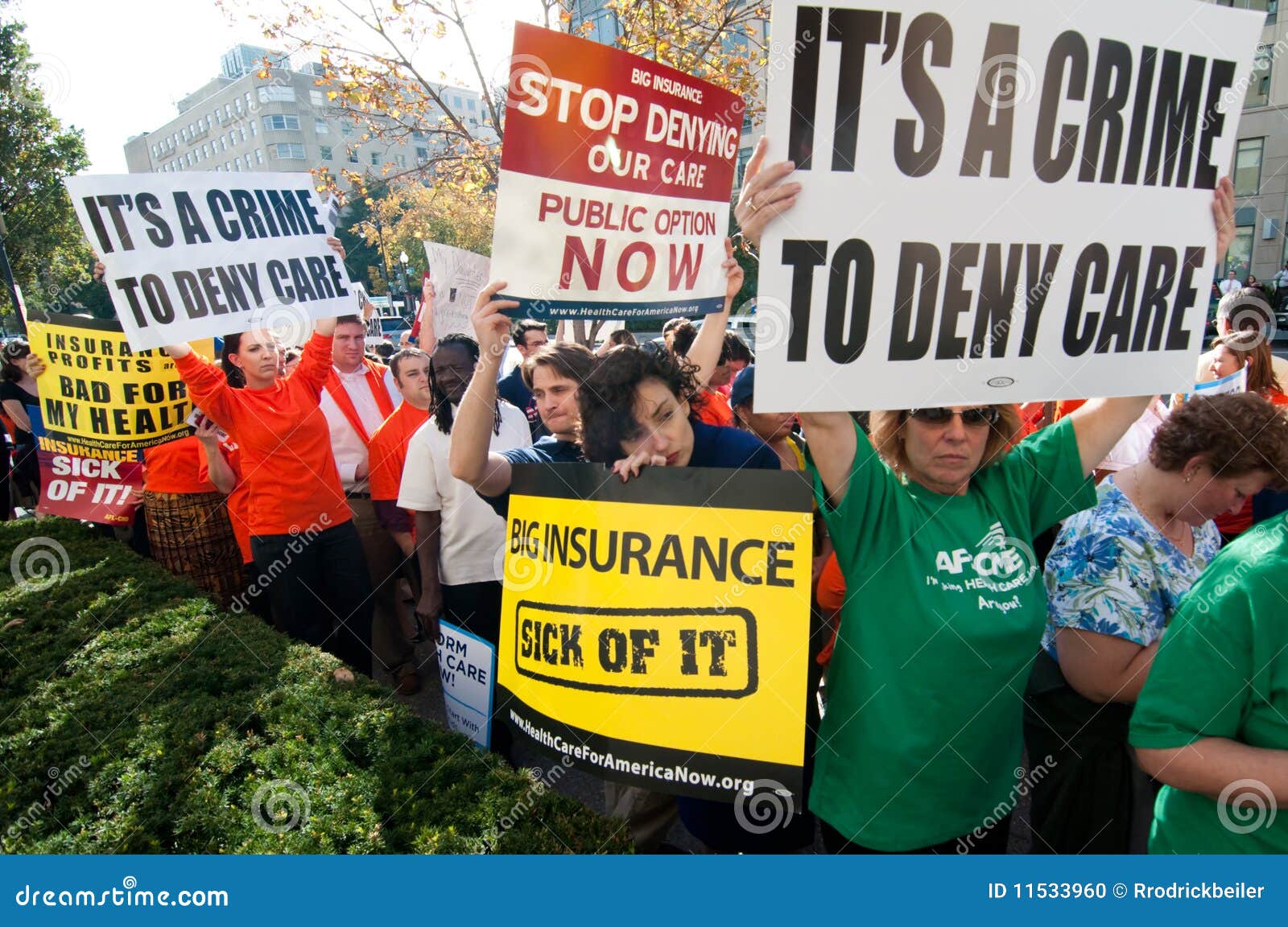 Health Care Protest editorial image. Image of health 11533960