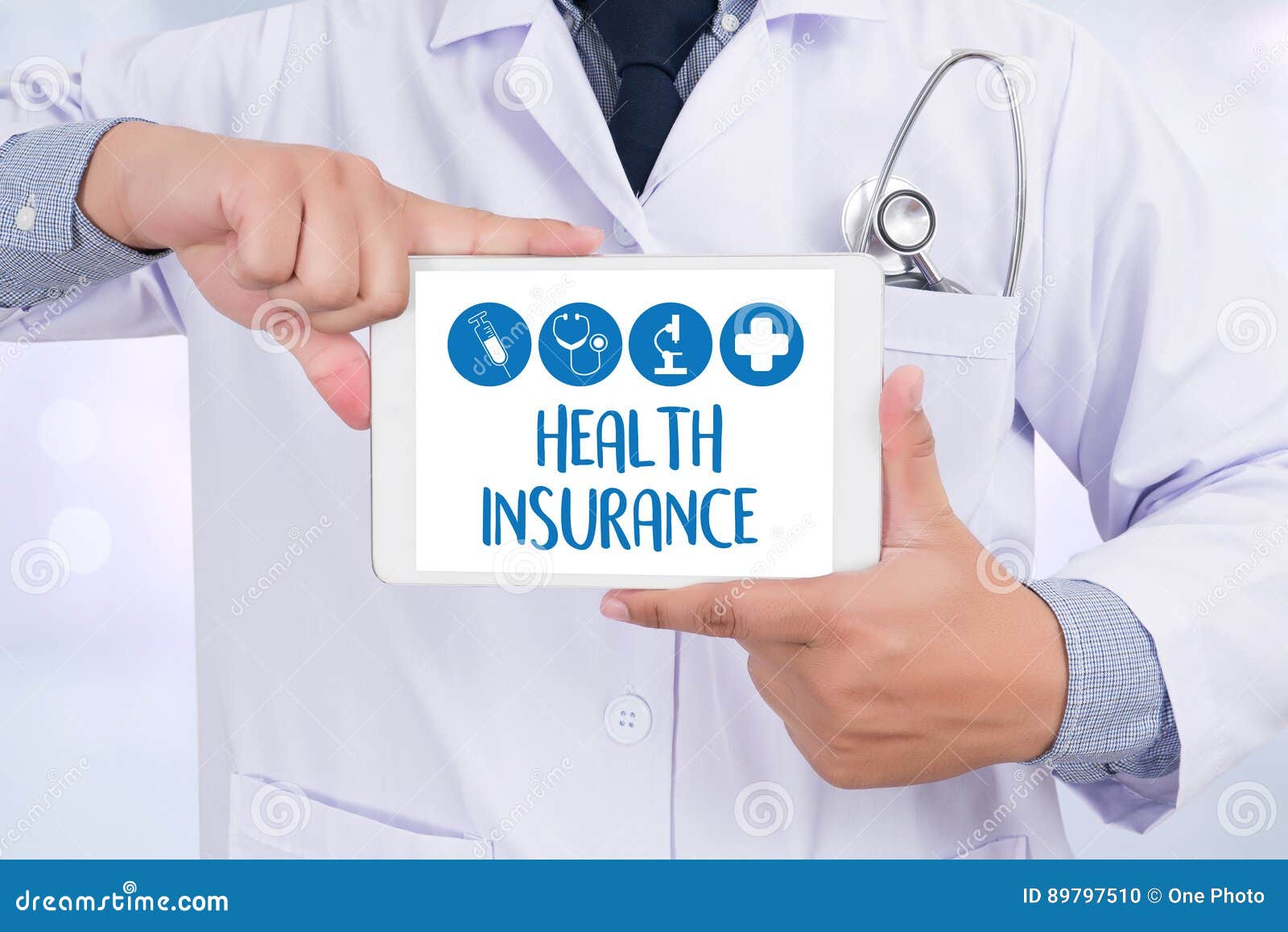 HEALTH INSURANCE Assurance Medical Risk Safety Health Care Prof Stock