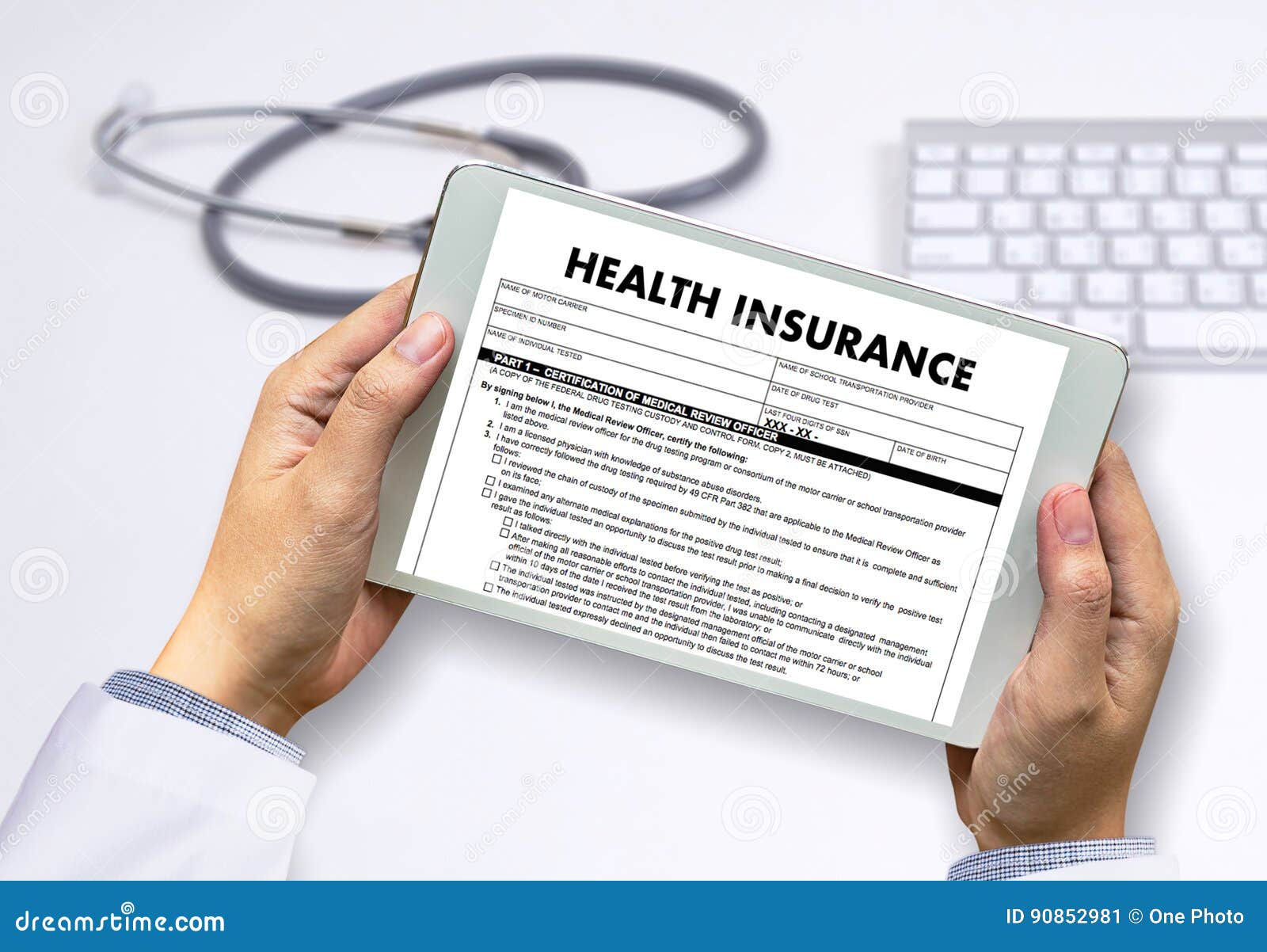 HEALTH INSURANCE Assurance Medical Risk Safety Health Care Prof Stock
