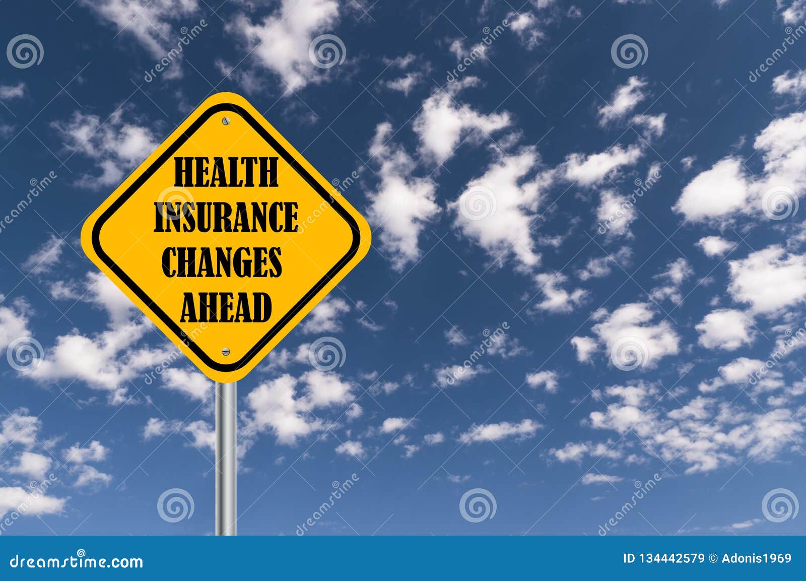 Health Insurance Changes Ahead Stock Illustration ...