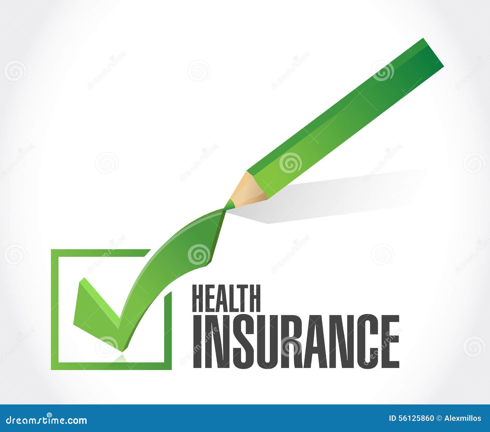 Health Insurance Check Mark Sign Concept Stock Illustration Image: 56125860 Health Insurance Check Mark Sign Concept Stock Illustration Image: 56125860
