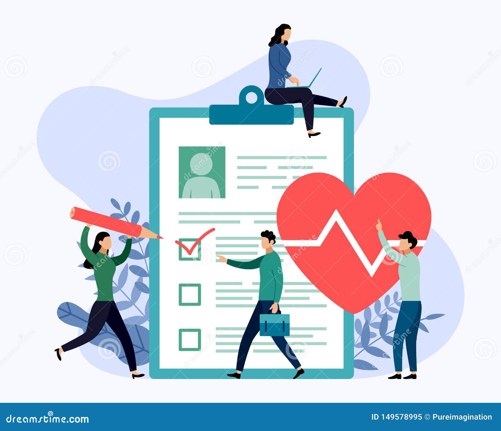 Health Insurance, Protection Health Stock Vector - Illustration of