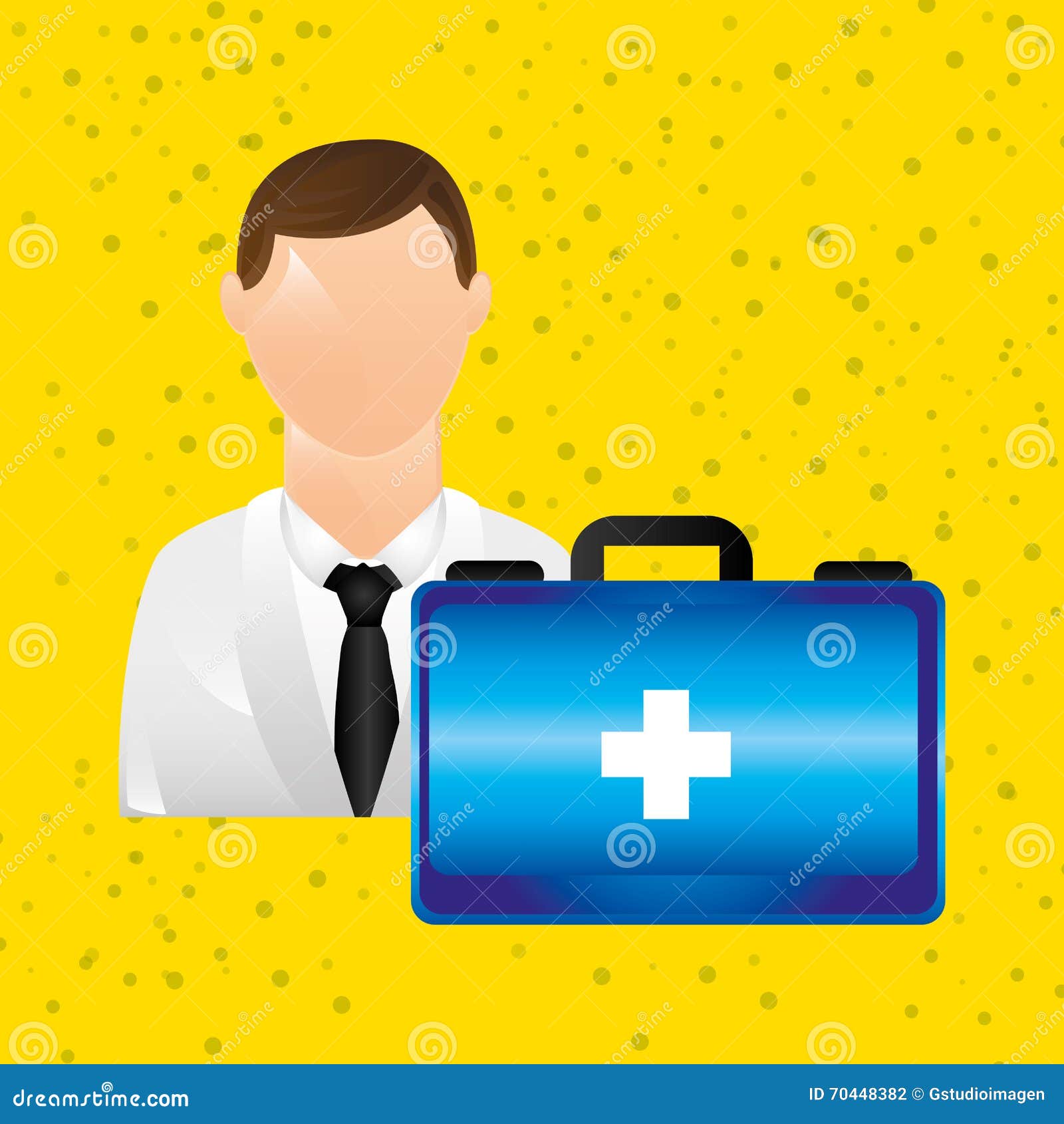 Health professional design stock illustration. Illustration of service