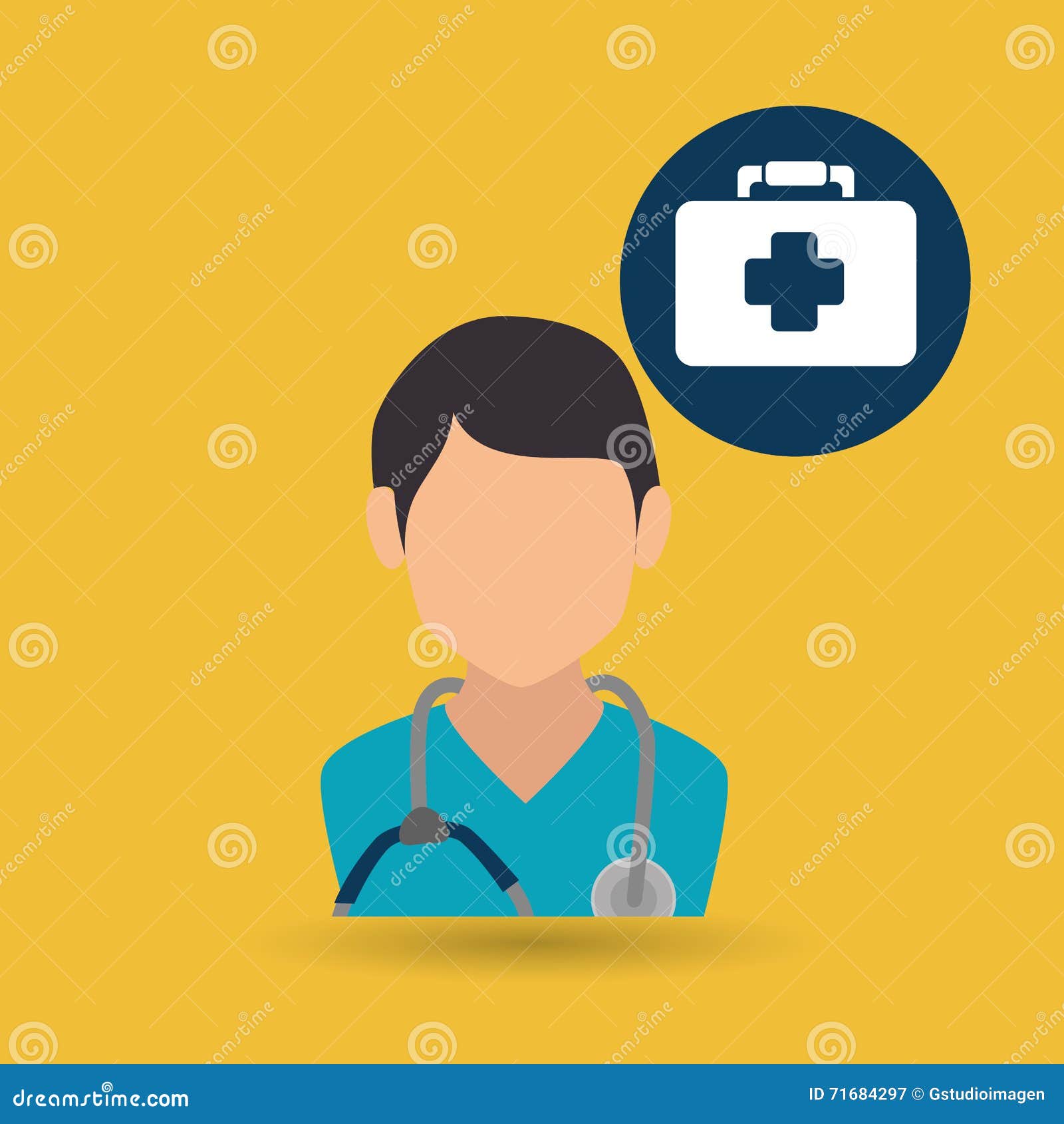 Health professional design stock illustration. Illustration of medicine