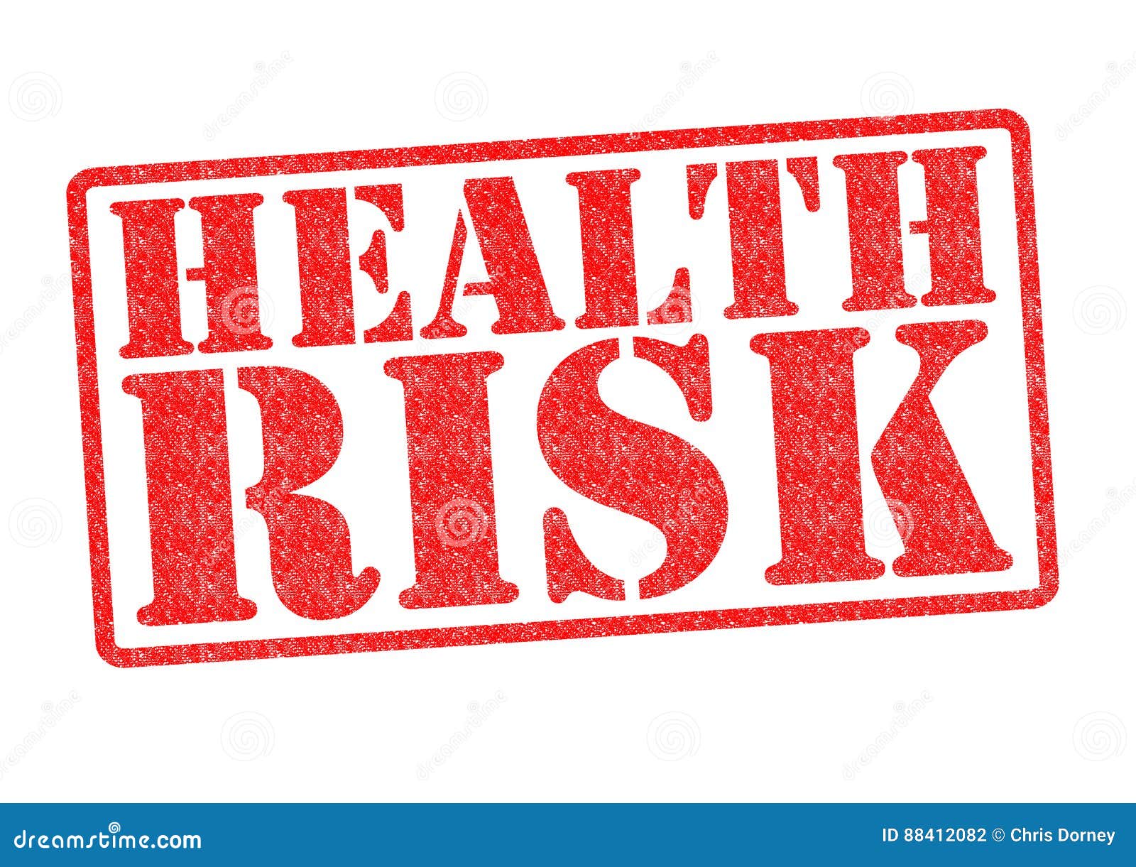 HEALTH RISK Rubber Stamp stock photo. Image of warning - 88412082