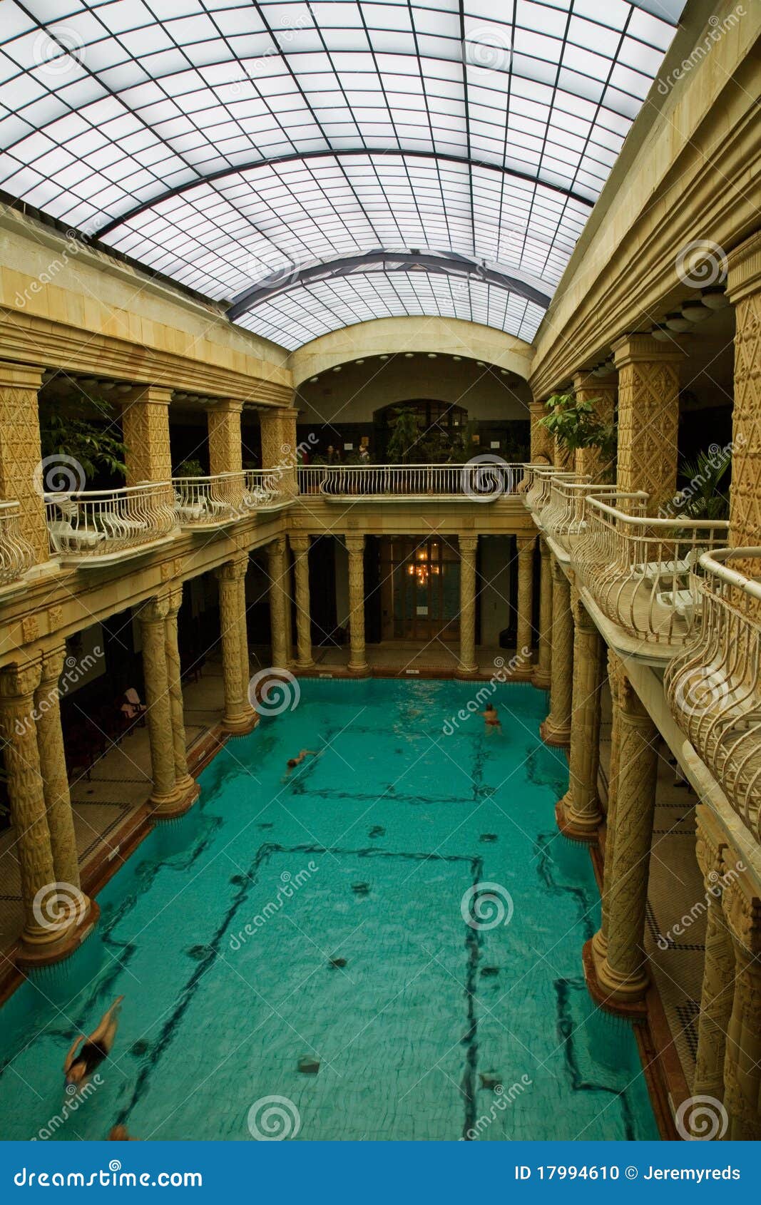 Health Spa Pool Europe stock photo. Image of budapest 17994610