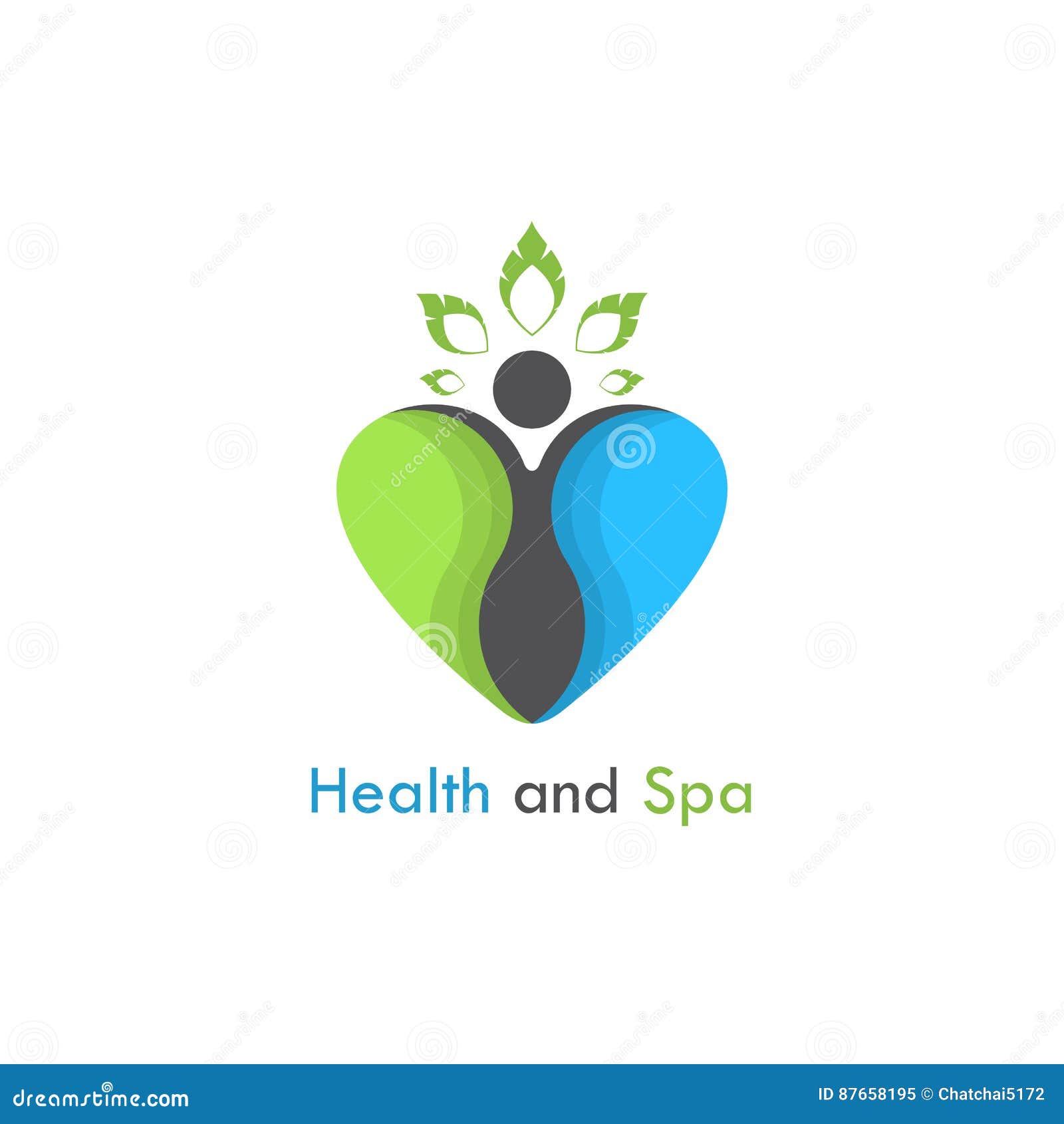 Health & Spa Vector Logo Design Template.Healthcare & Medical Symbol ...