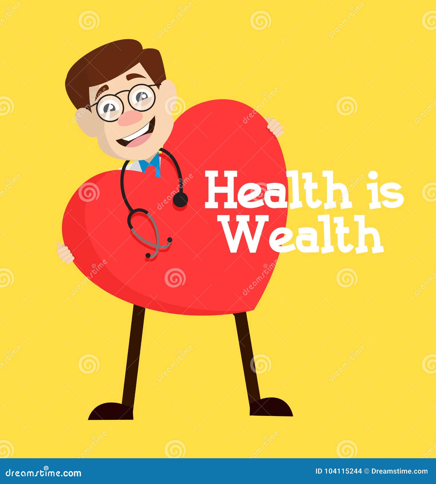 Image result for wealth and health cartoon