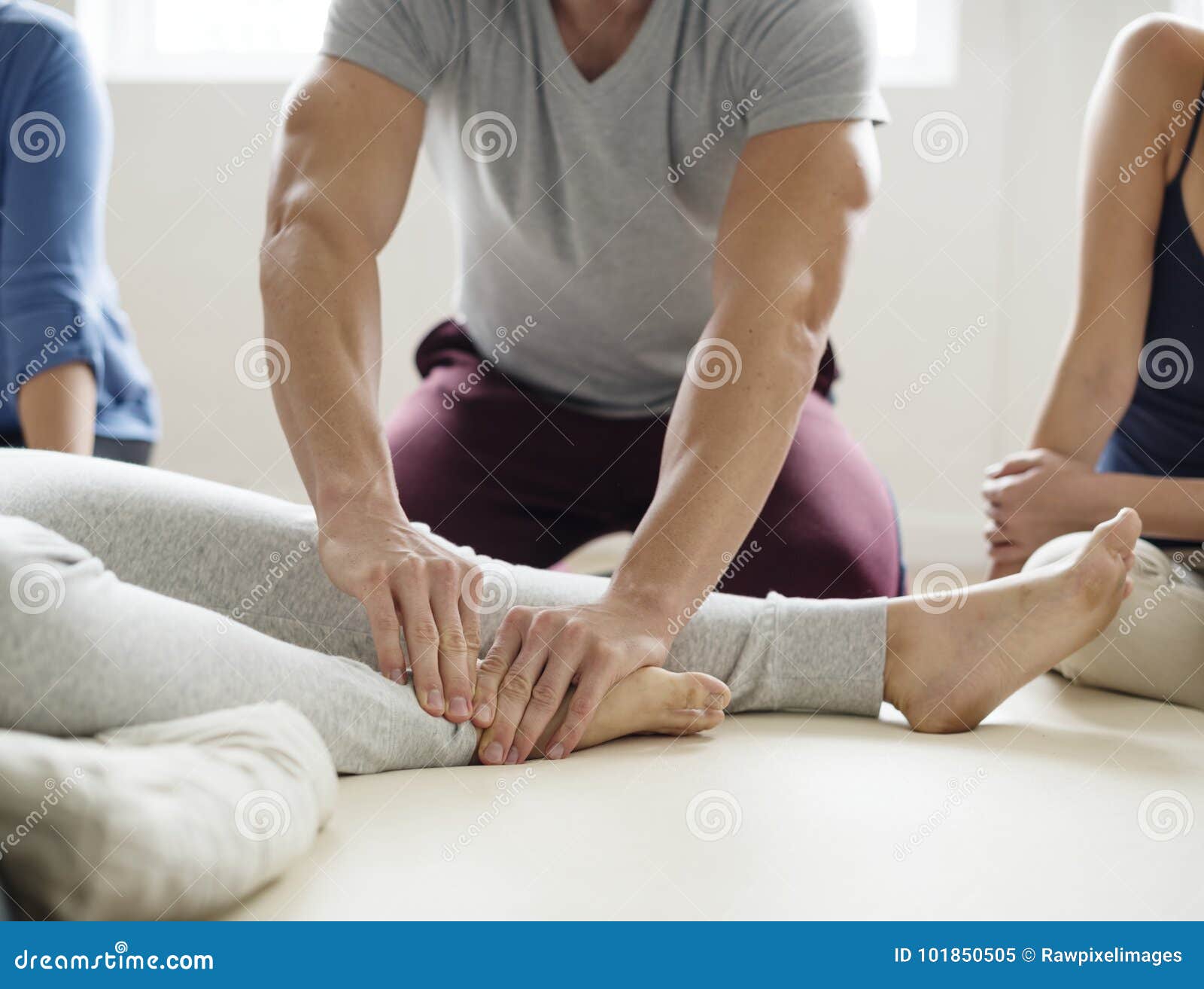 Health Wellness Massage Training Concept Stock Image Image Of Event