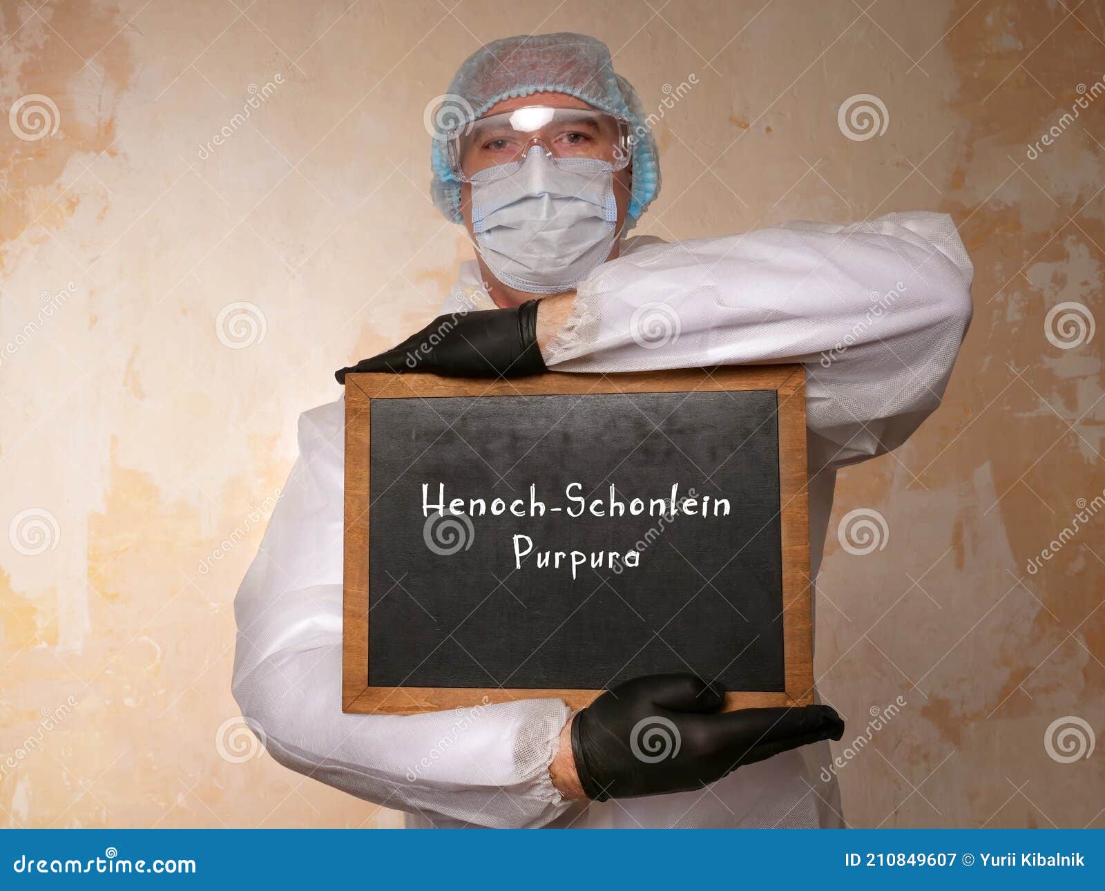 healthcare concept meaning henoch-schonlein purpura with phrase on the page