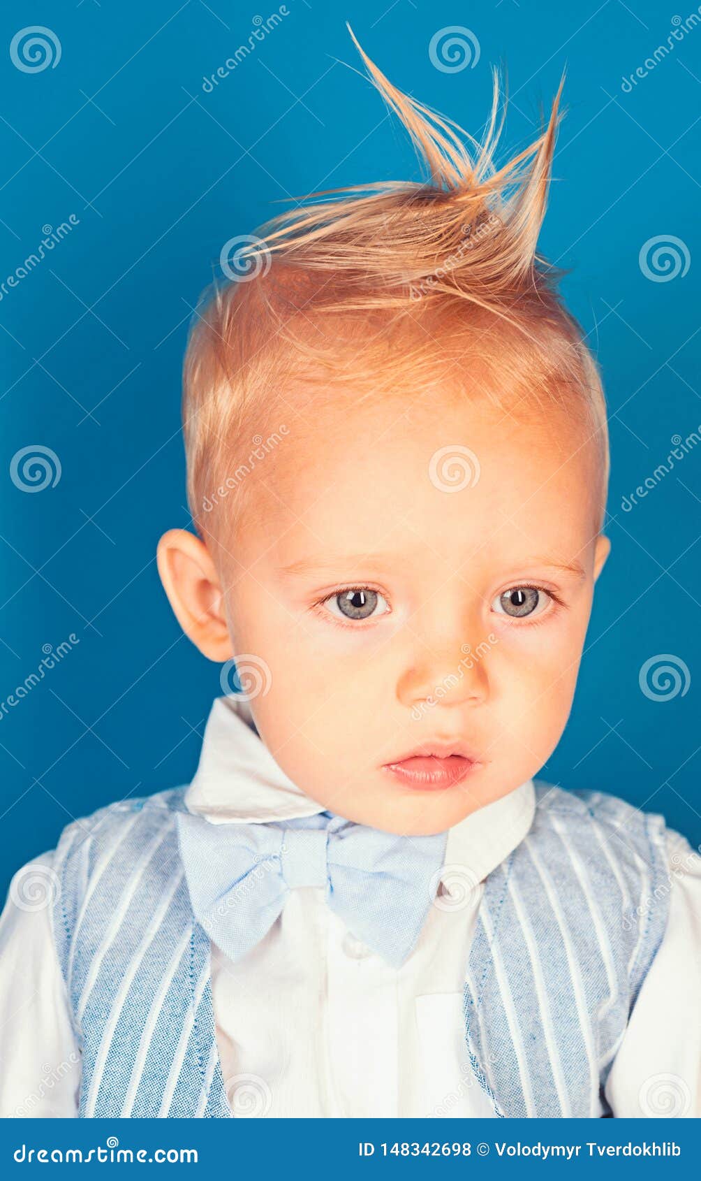 Healthier Hair from Root To Tip. Small Child with Messy Top Haircut. Boy  Child with Stylish Blond Hair Stock Photo - Image of boyhood, baby:  148342698
