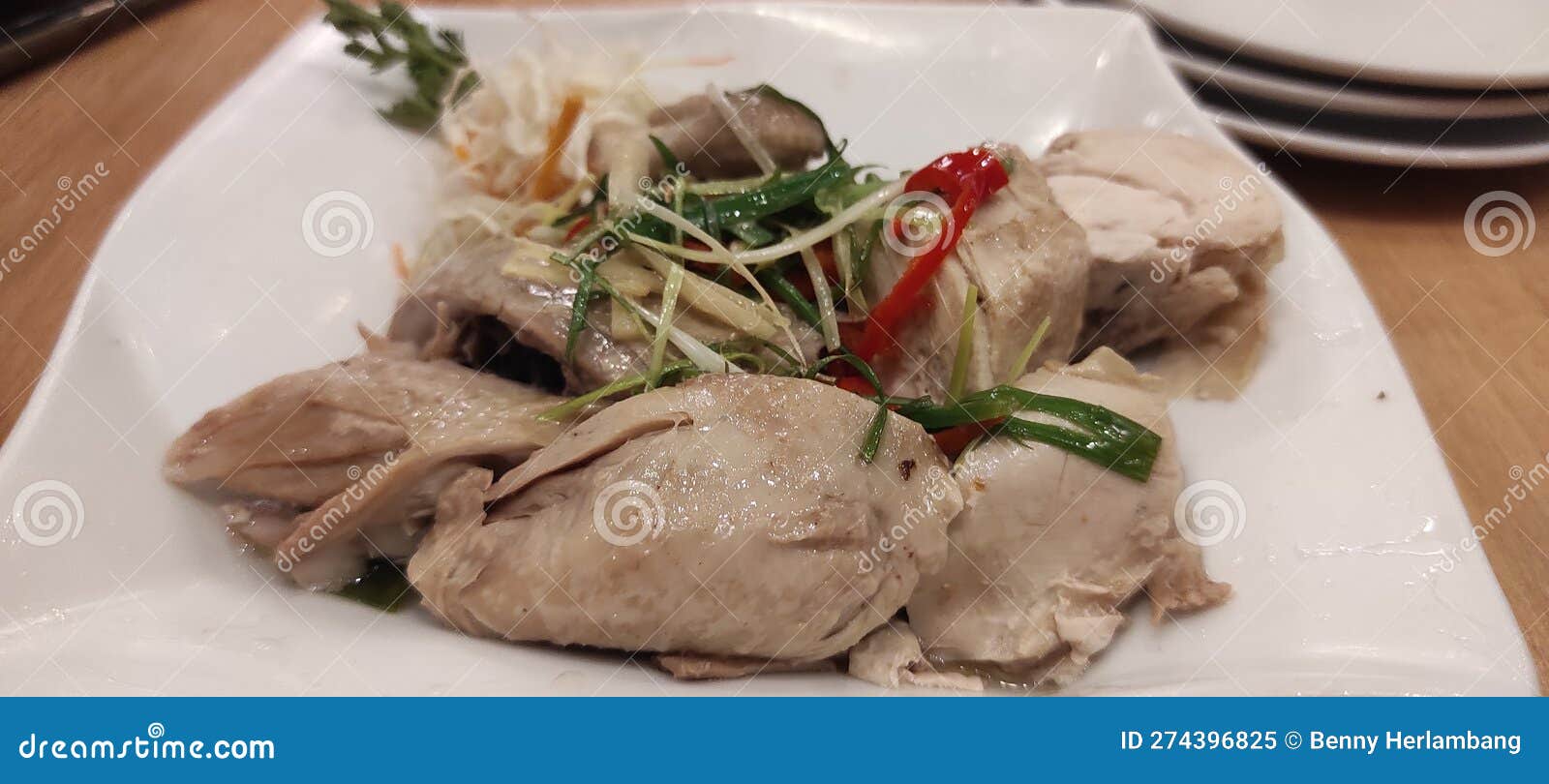 Healthy Boiled Chicken stock image. Image of vegetable 274396825