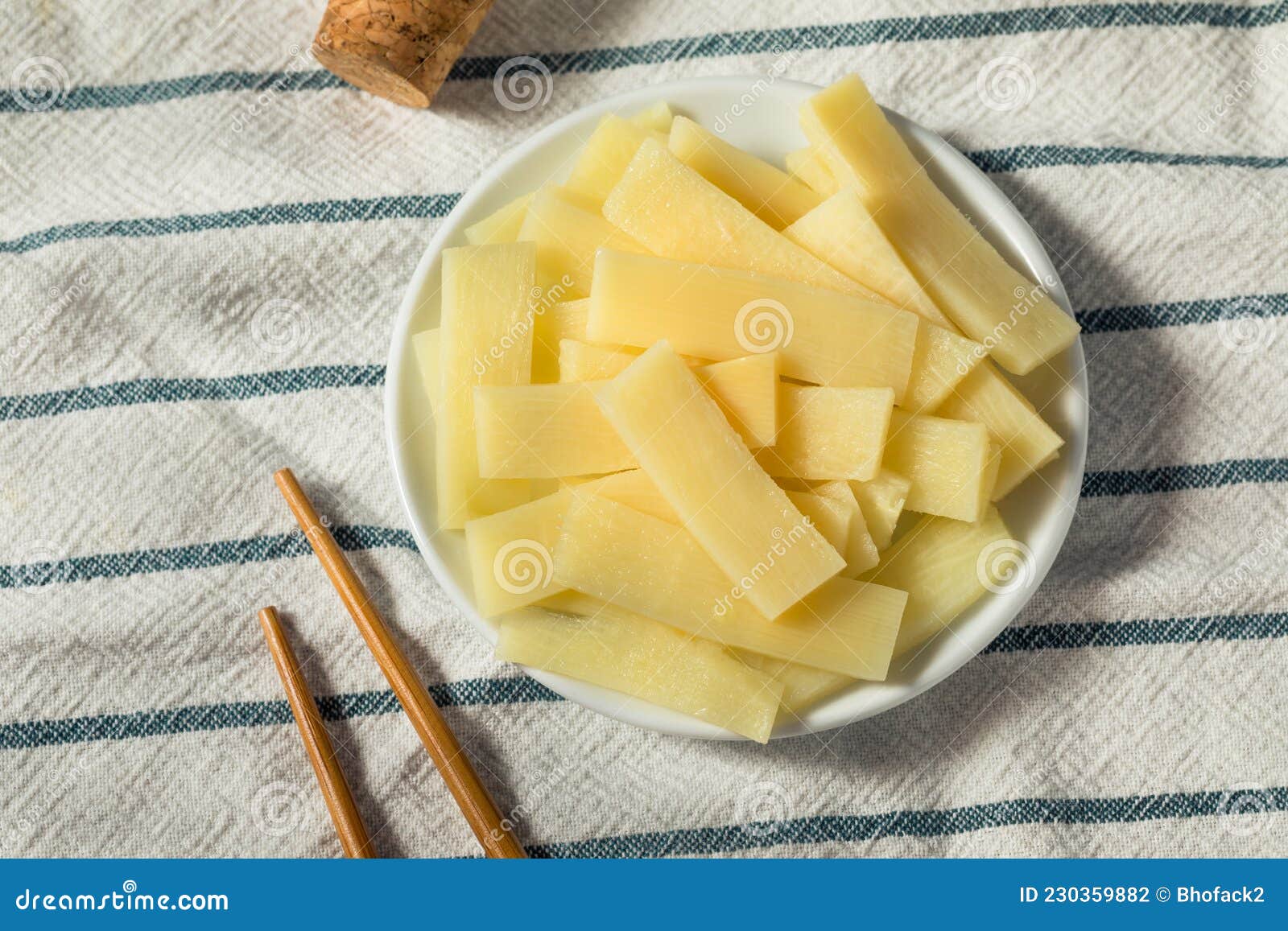 Healthy Canned Bamboo Shoots Stock Photo Image of food, slice 230359882