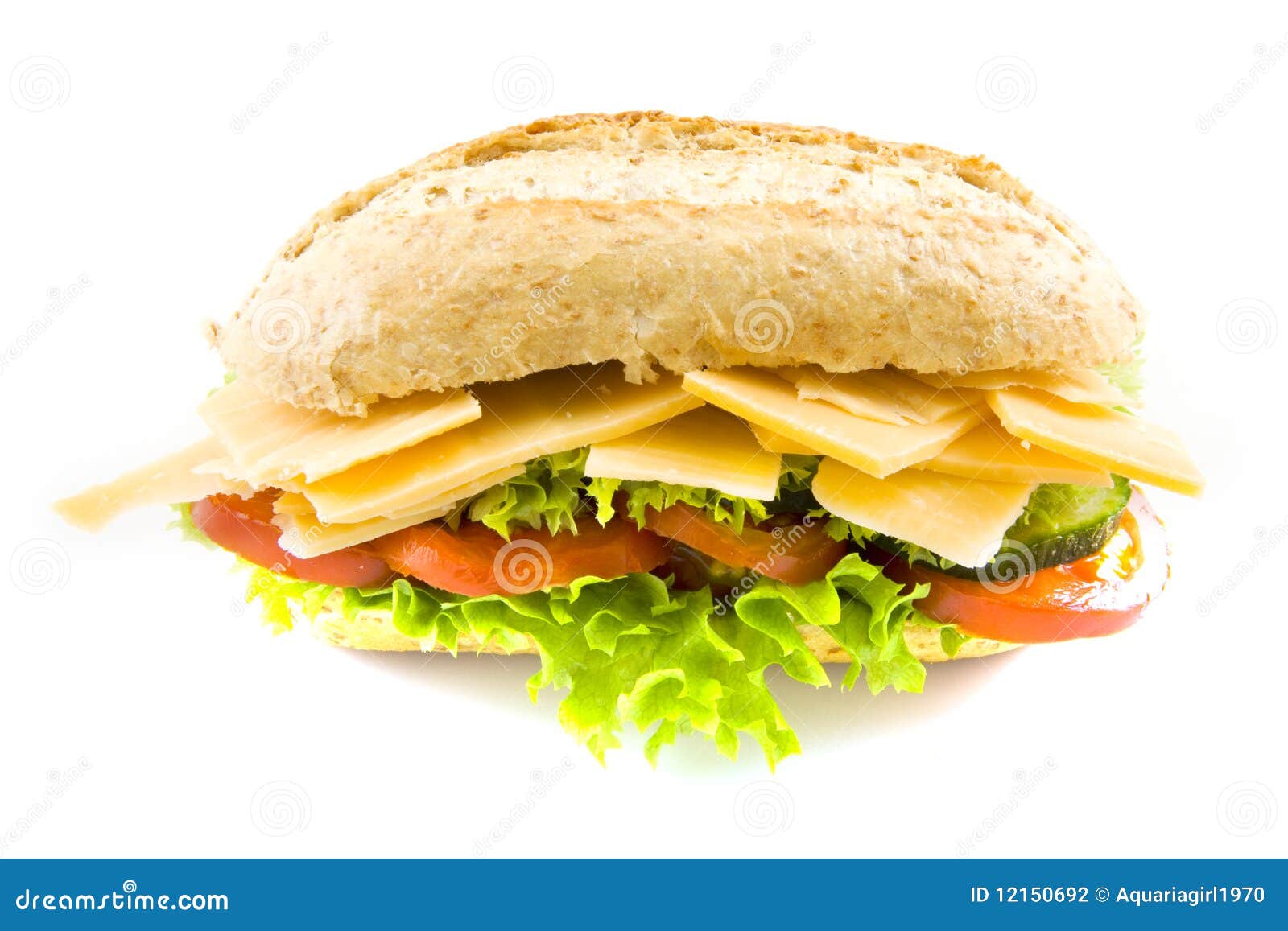 Healthy cheese sandwich stock photo. Image of sandwich 12150692
