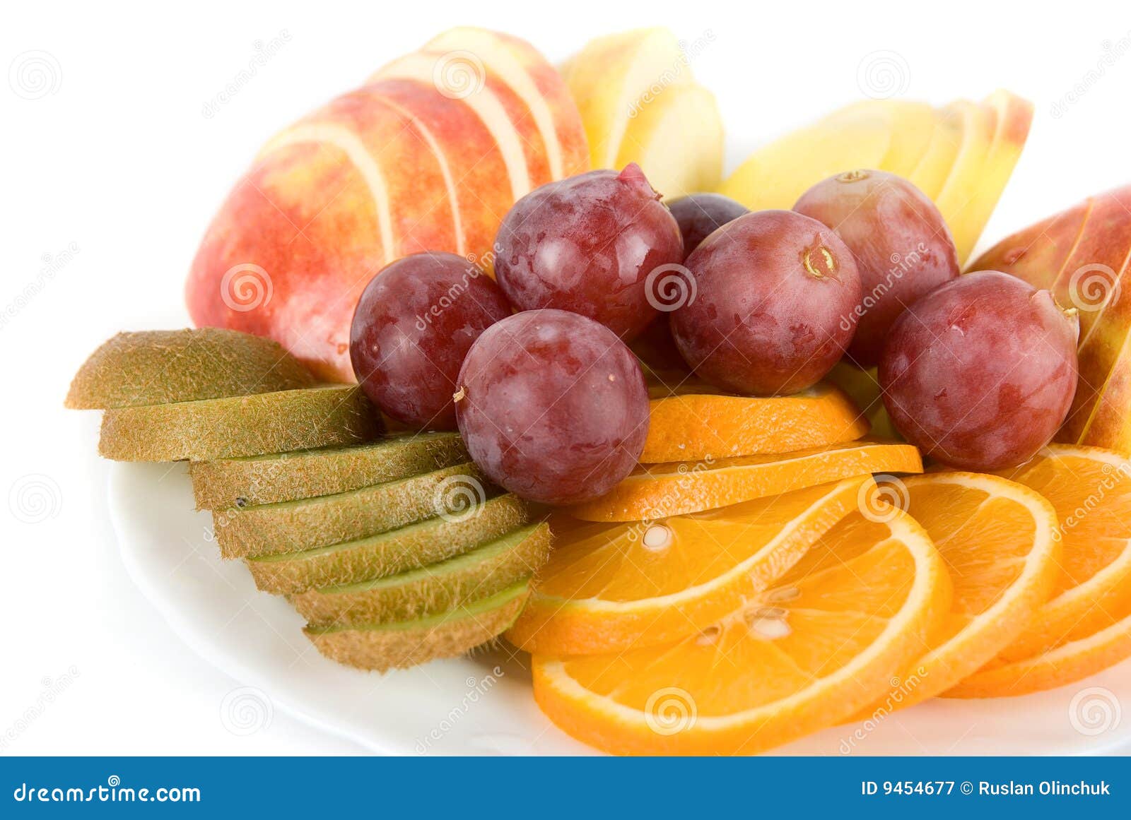 Healthy Combination of Fresh Fruits Stock Image Image of health