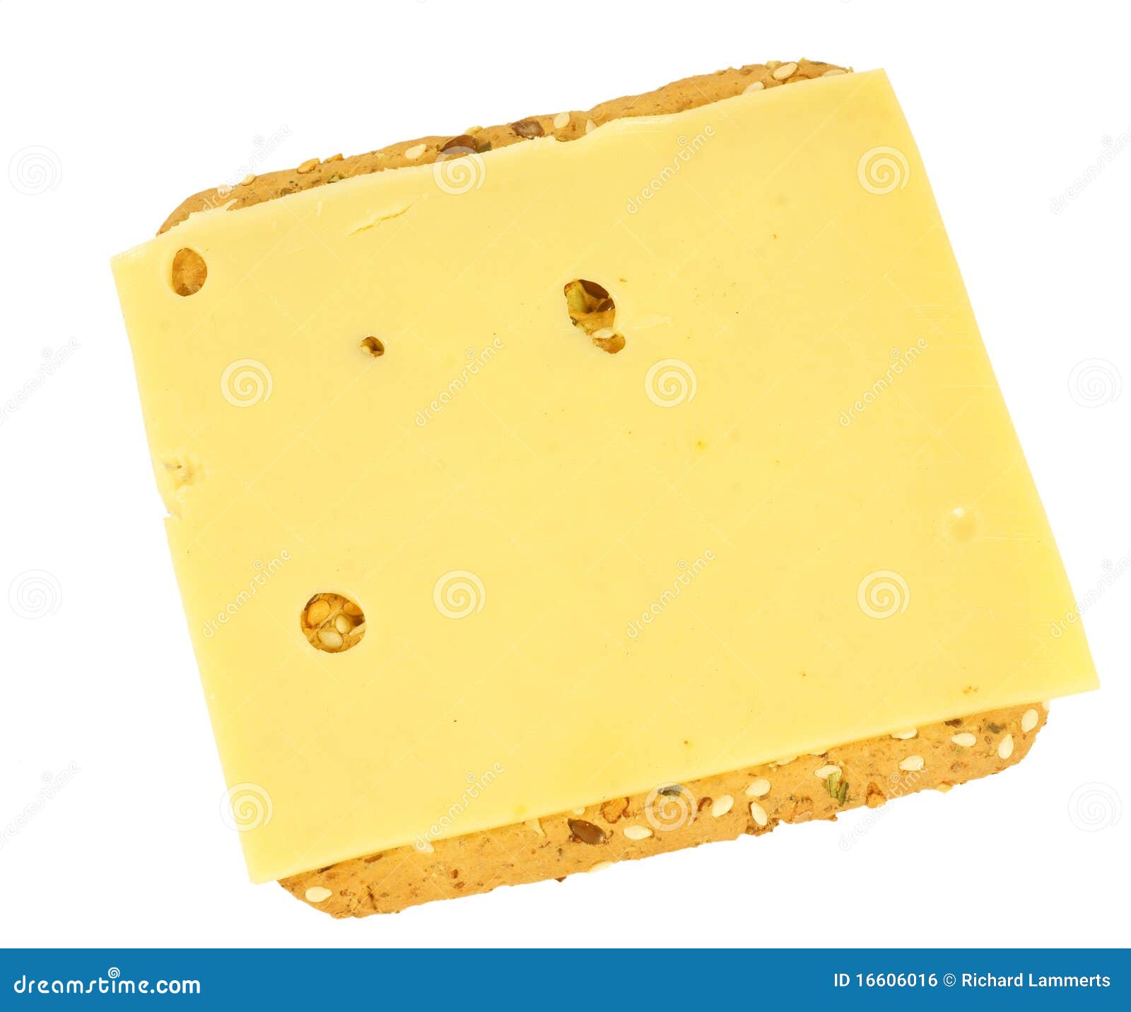 Healthy Cracker with Cheese Stock Photo Image of gouda, slice 16606016