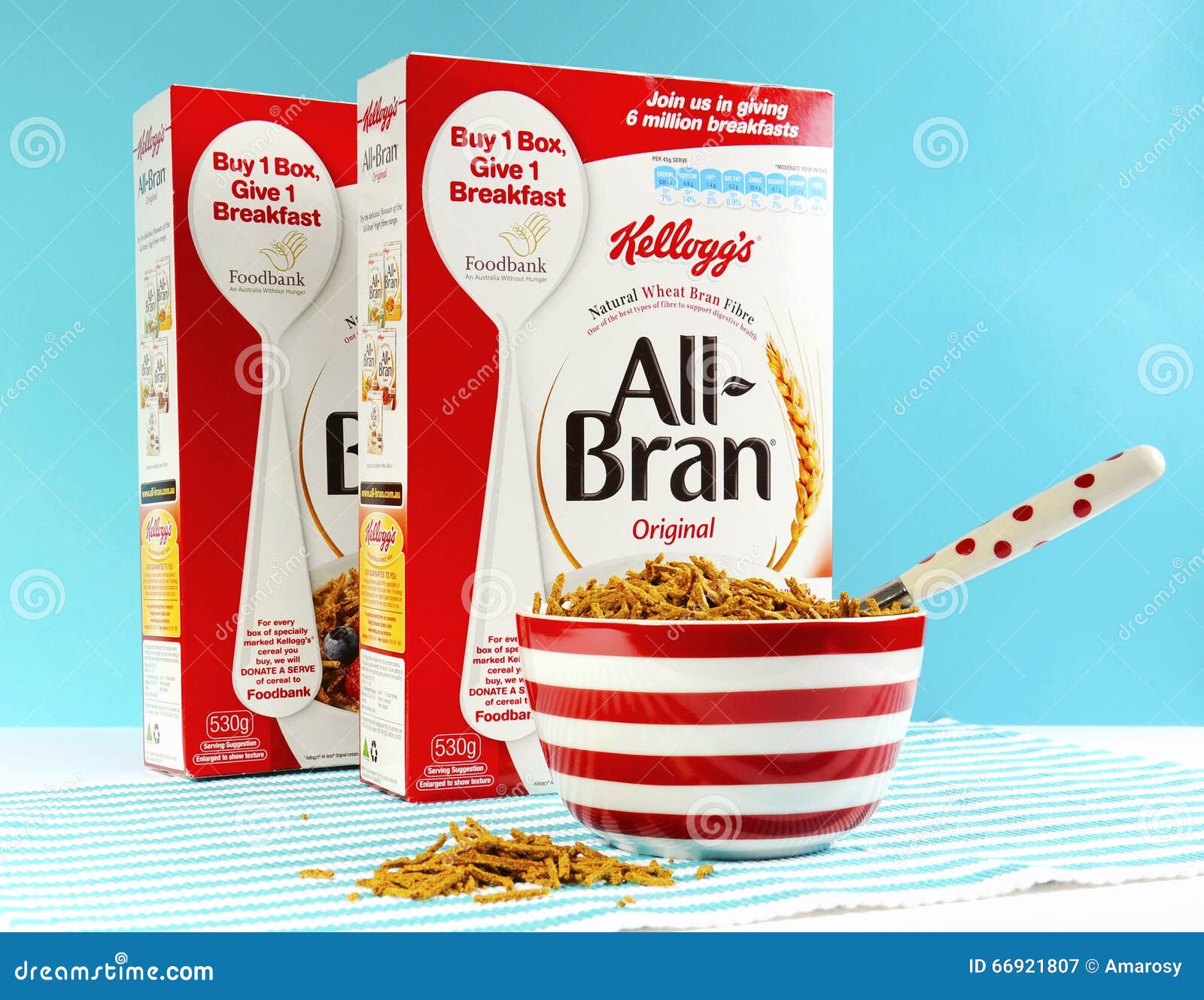 Healthy Diet Health Food High Fiber Breakfast Editorial Photography