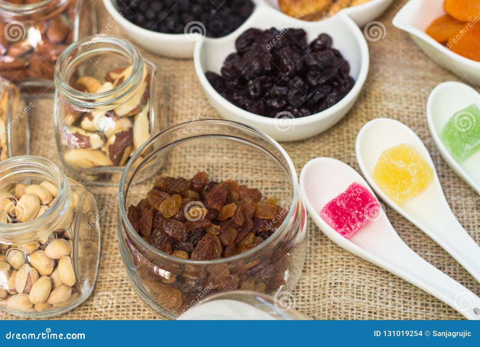 Healthy Dried Fruits and Walnuts Fruits Stock Photo - Image of large ...