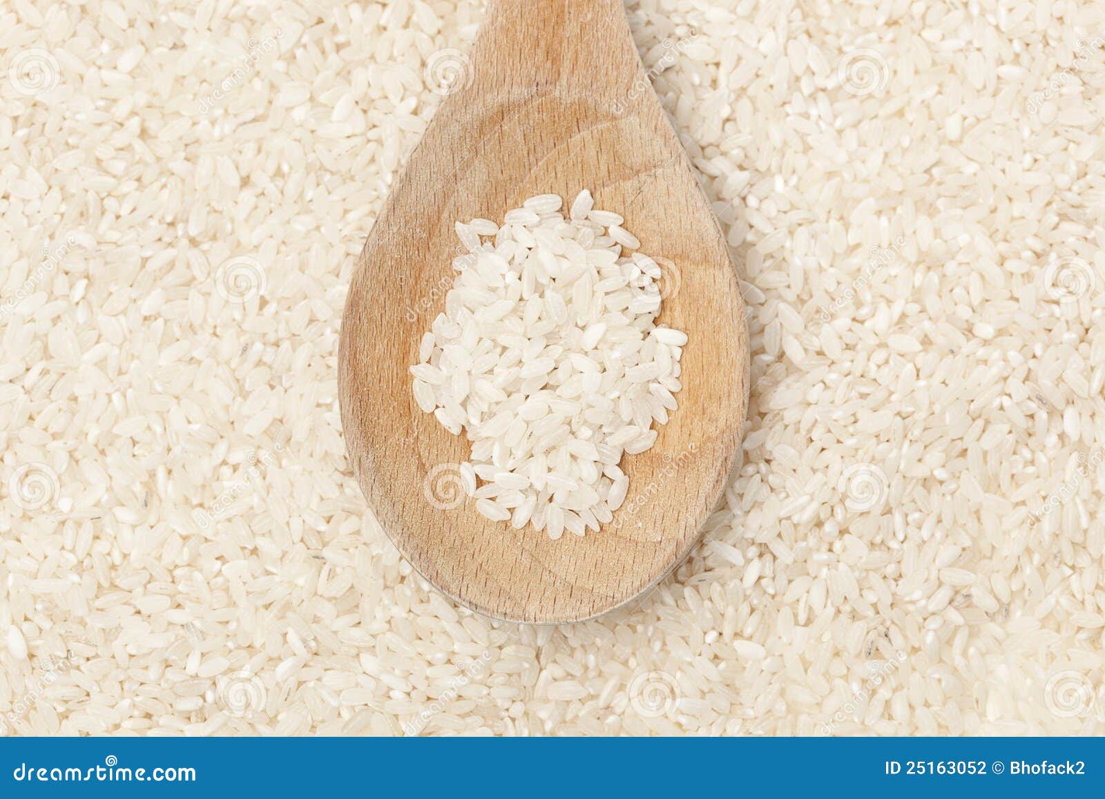 Healthy Dry Brown Rice in a Spoon Stock Photo Image of vegetarian