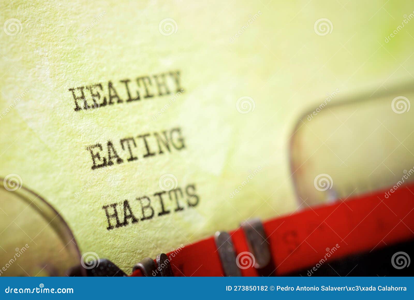 Healthy eating habits text stock photo. Image of nutrition - 273850182