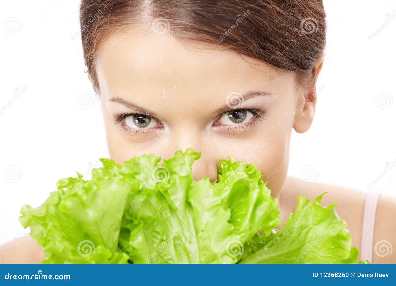 Healthy fan stock image. Image of food, organic, eyes 12368269