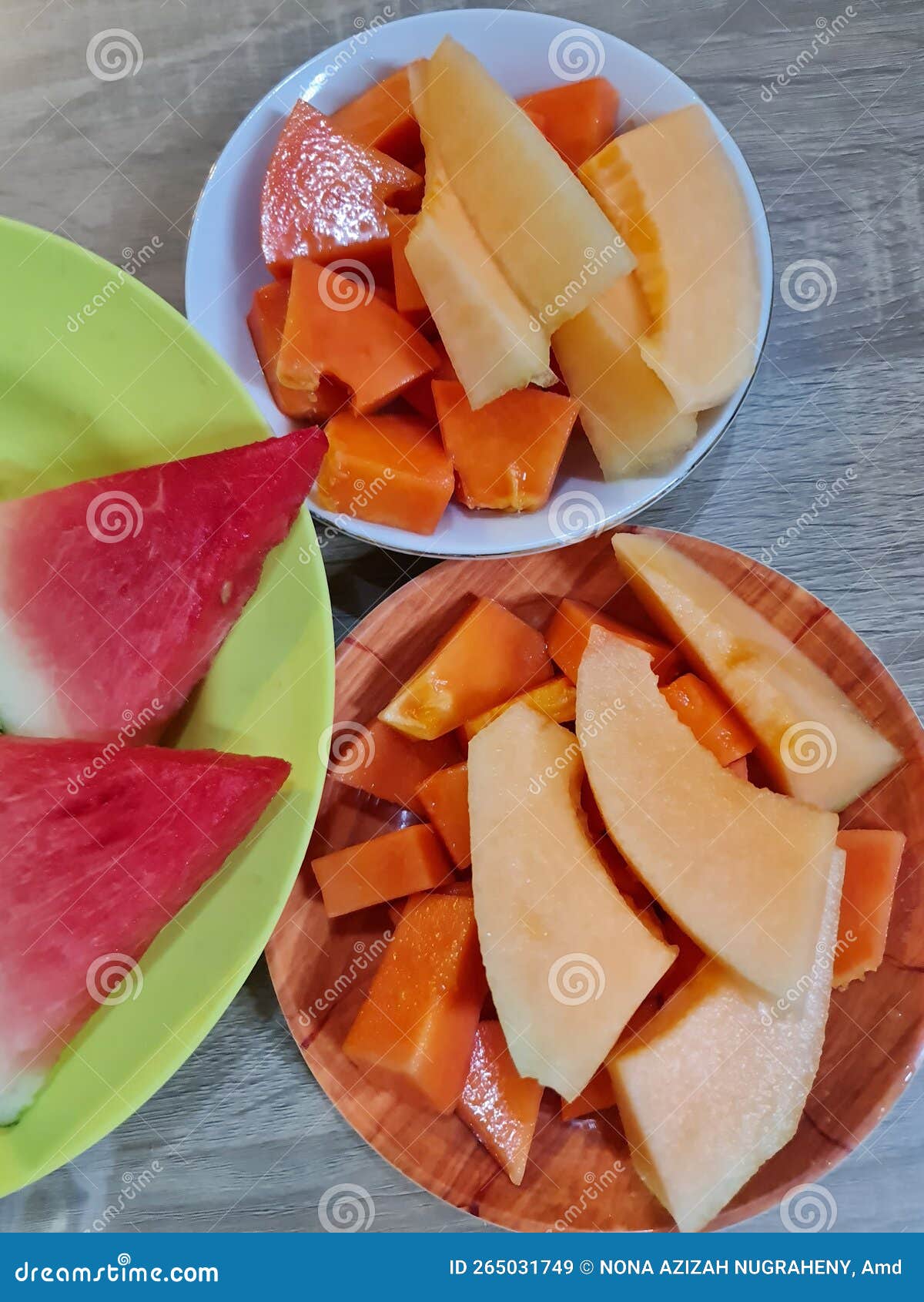 Healthy and Fresh Fruits Breakfast Stock Image Image of food, fruit