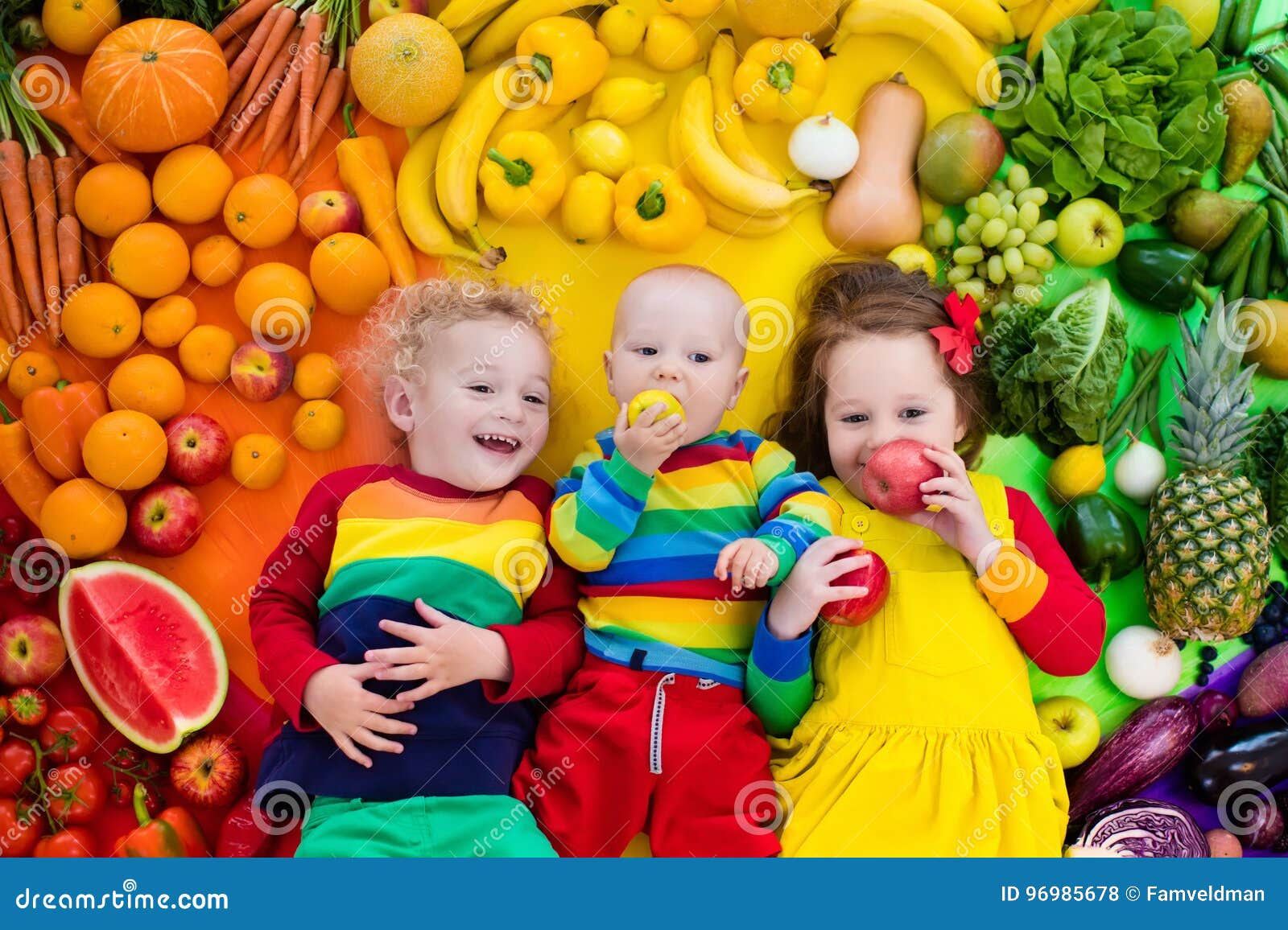 healthy fruit and vegetable nutrition for kids