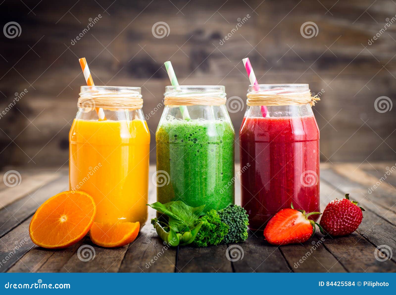 Healthy Fruit and Vegetable Smoothies Stock Photo Image of drink